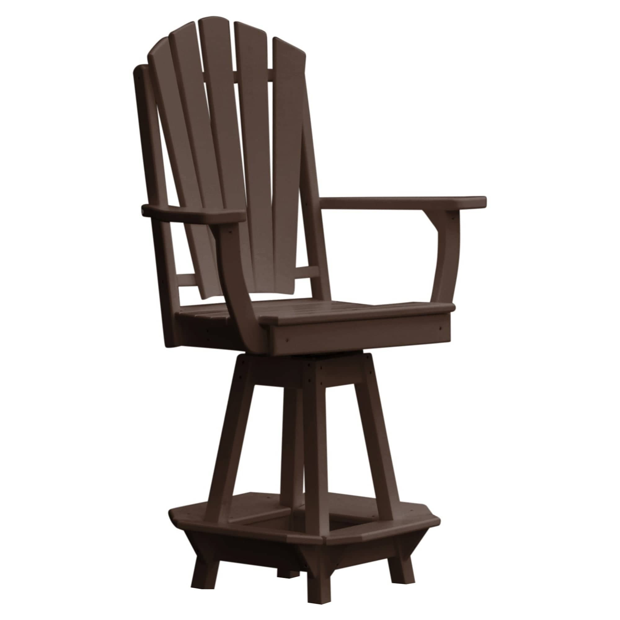 Keystone Amish Co. Sunburst Poly Outdoor Swivel Counter Chair