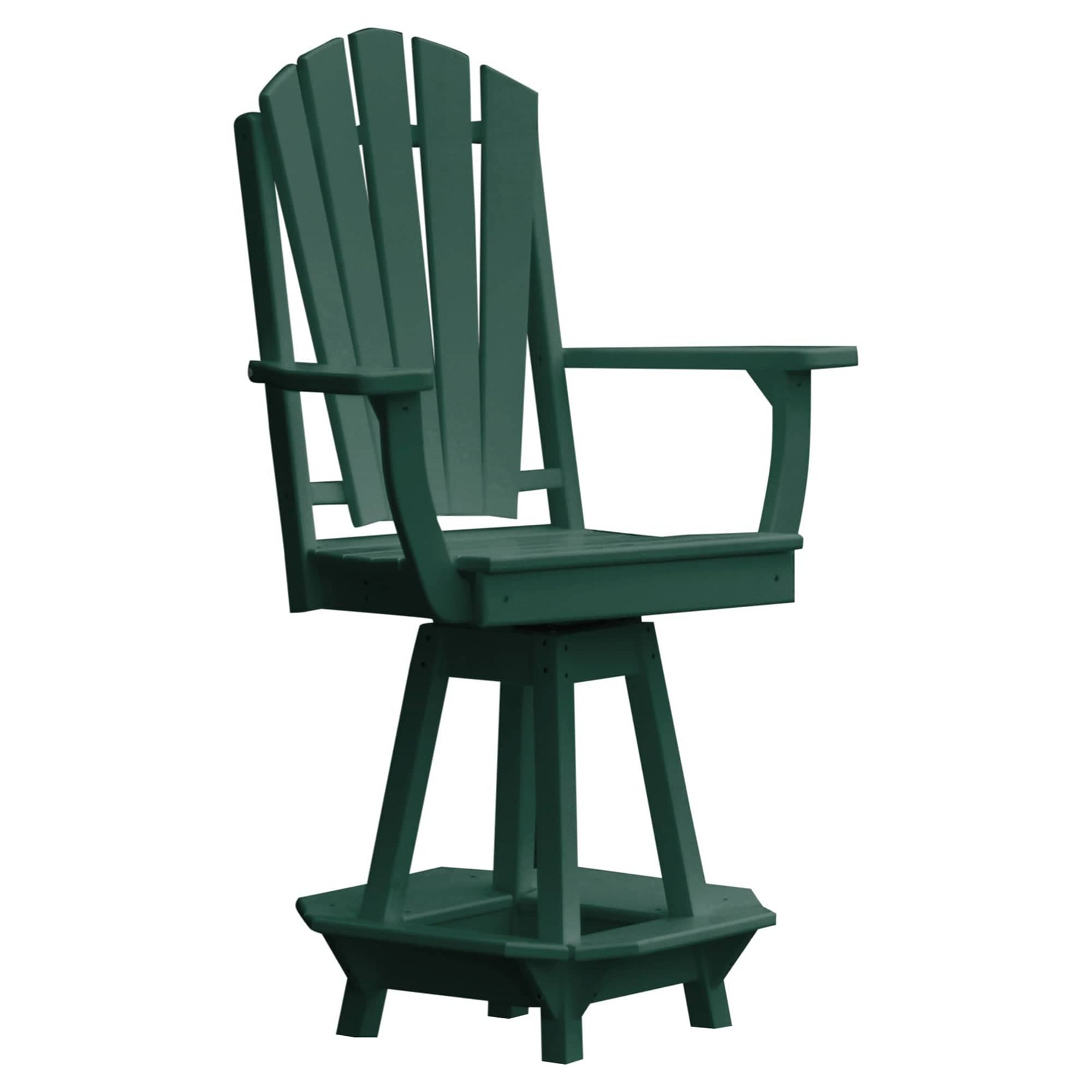 Keystone Amish Co. Sunburst Poly Outdoor Swivel Counter Chair