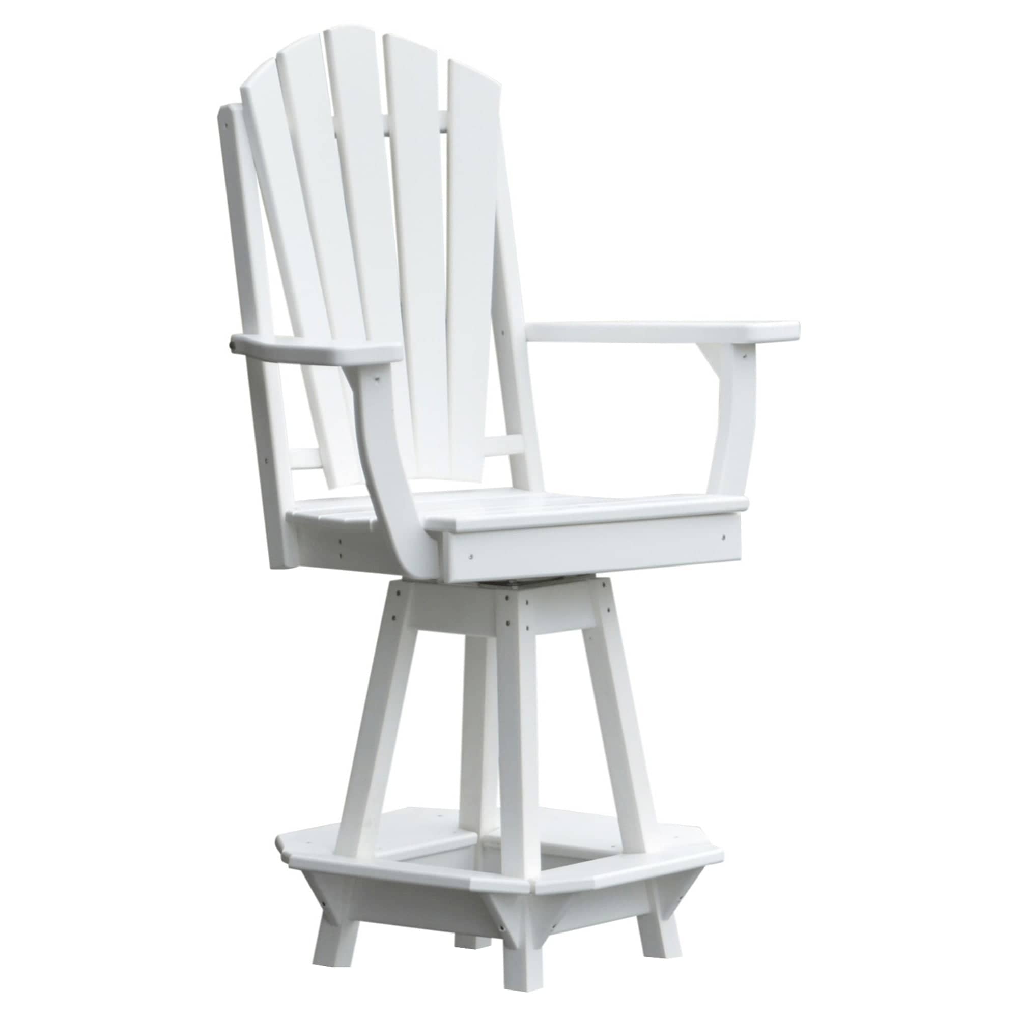 Keystone Amish Co. Sunburst Poly Outdoor Swivel Counter Chair