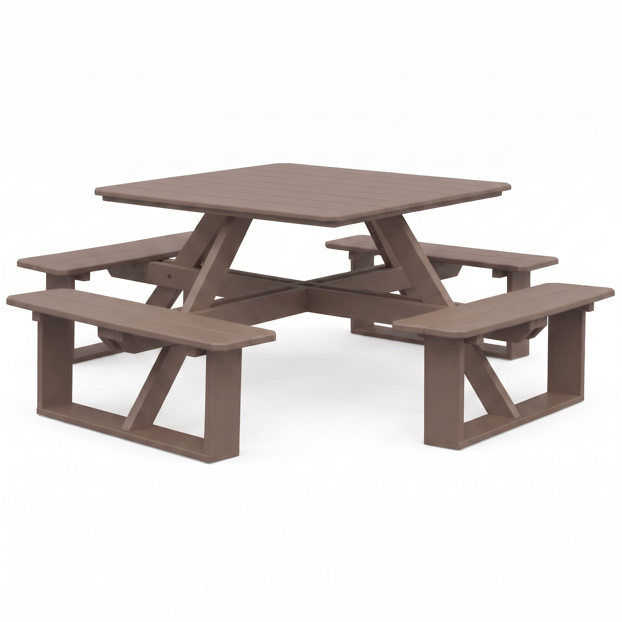 Keystone Amish Co. Square Walk-In Poly Picnic Table