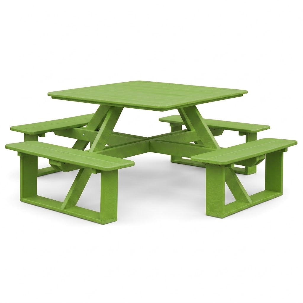 Keystone Amish Co. Square Walk-In Poly Picnic Table