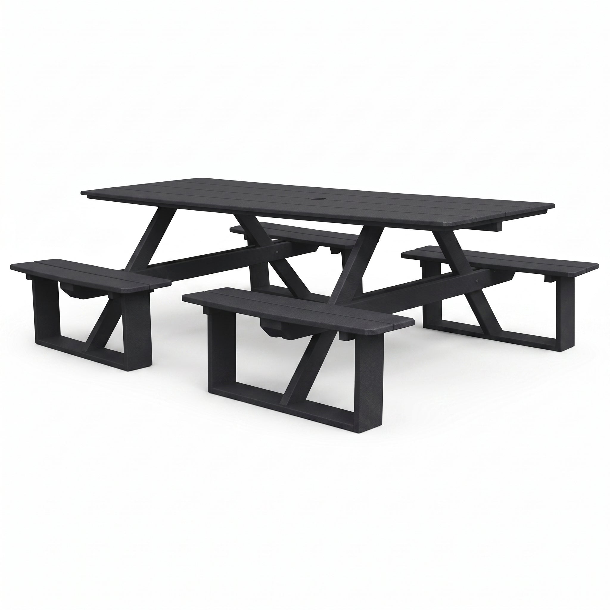 Keystone Amish Co. Traditional Walk-In Poly Lumber Picnic Table