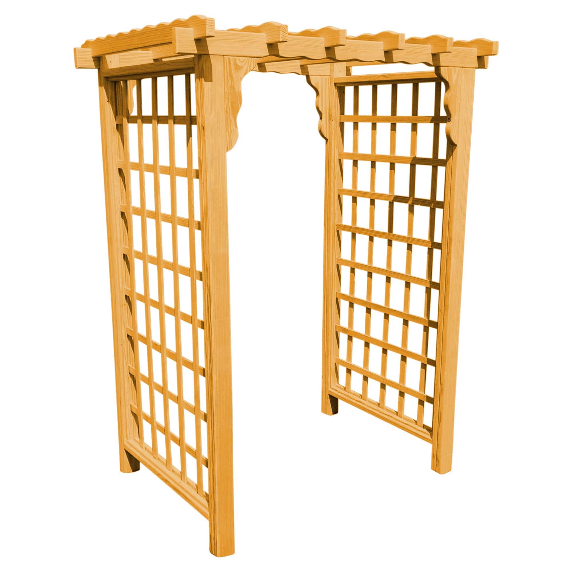 Heritage Lawncraft Bainbridge Pressure Treated Wooden Garden Arbor