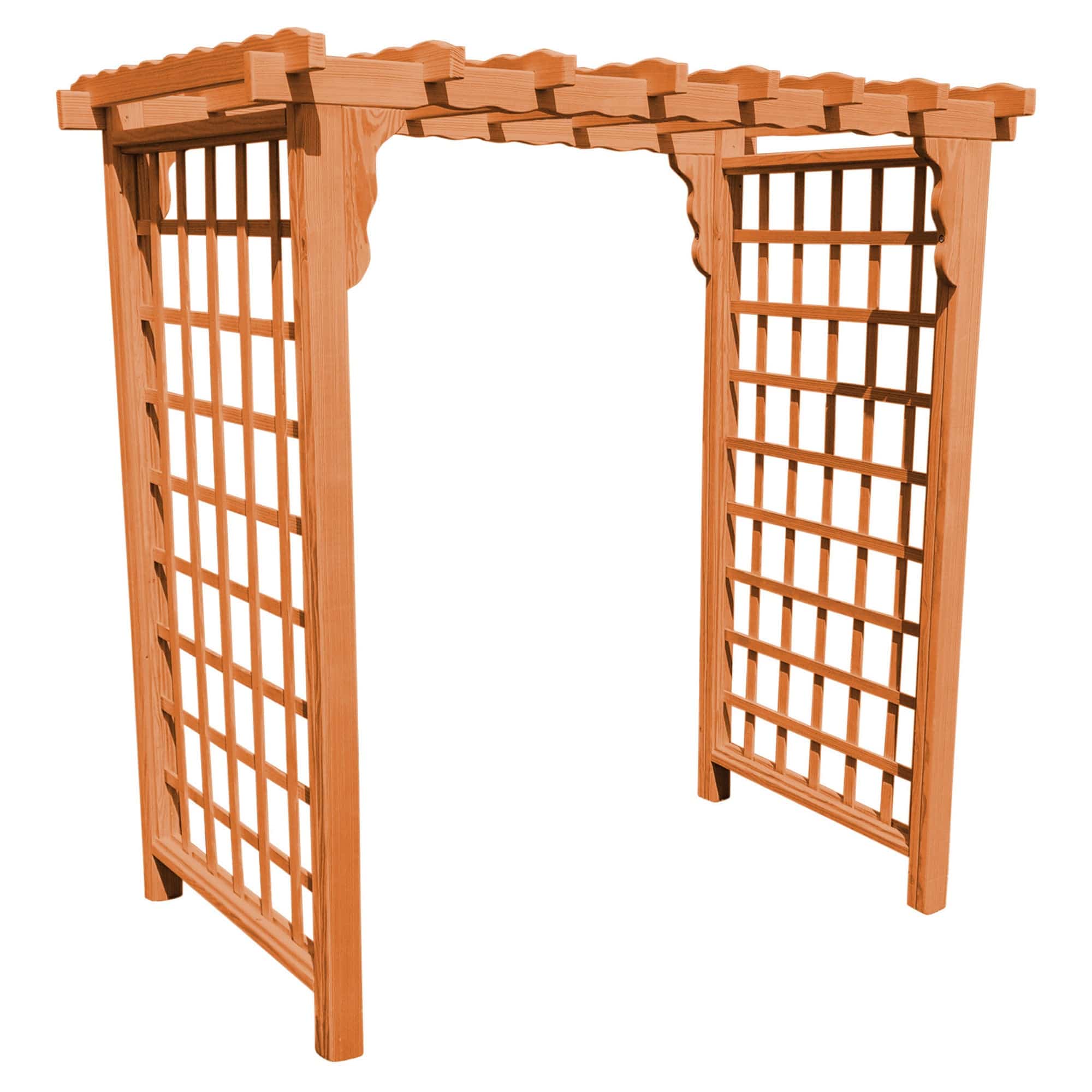 Heritage Lawncraft Bainbridge Pressure Treated Wooden Garden Arbor