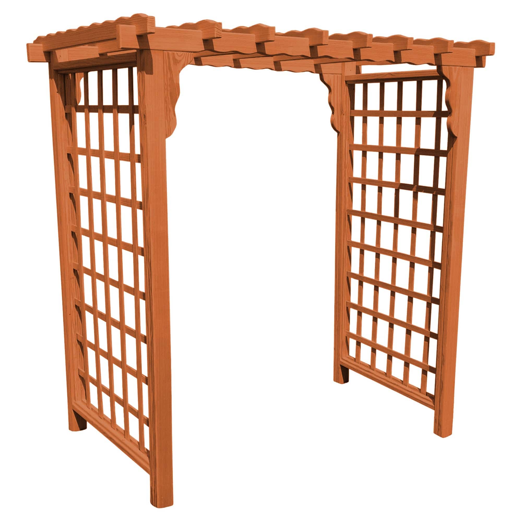 Heritage Lawncraft Bainbridge Pressure Treated Wooden Garden Arbor