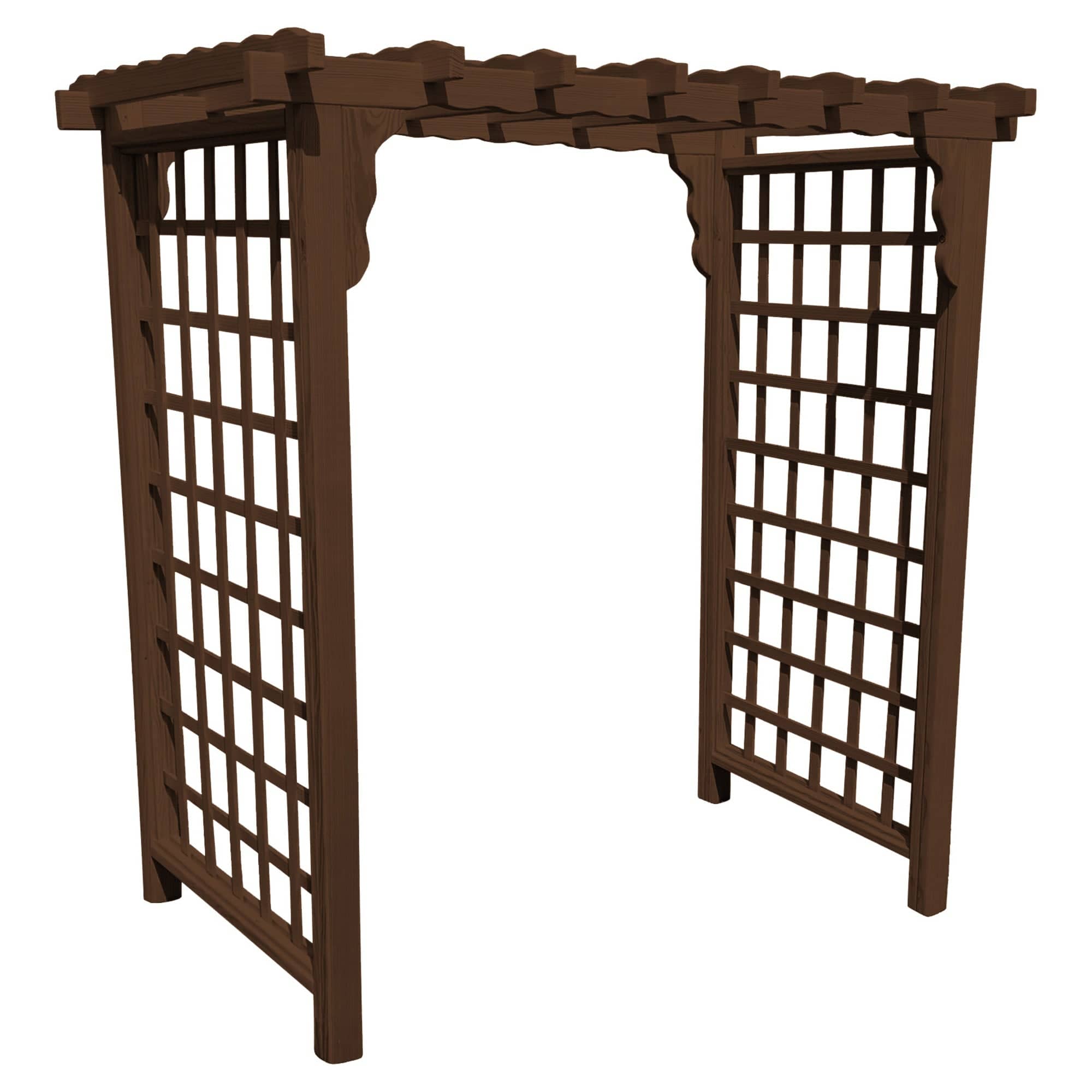 Heritage Lawncraft Bainbridge Pressure Treated Wooden Garden Arbor