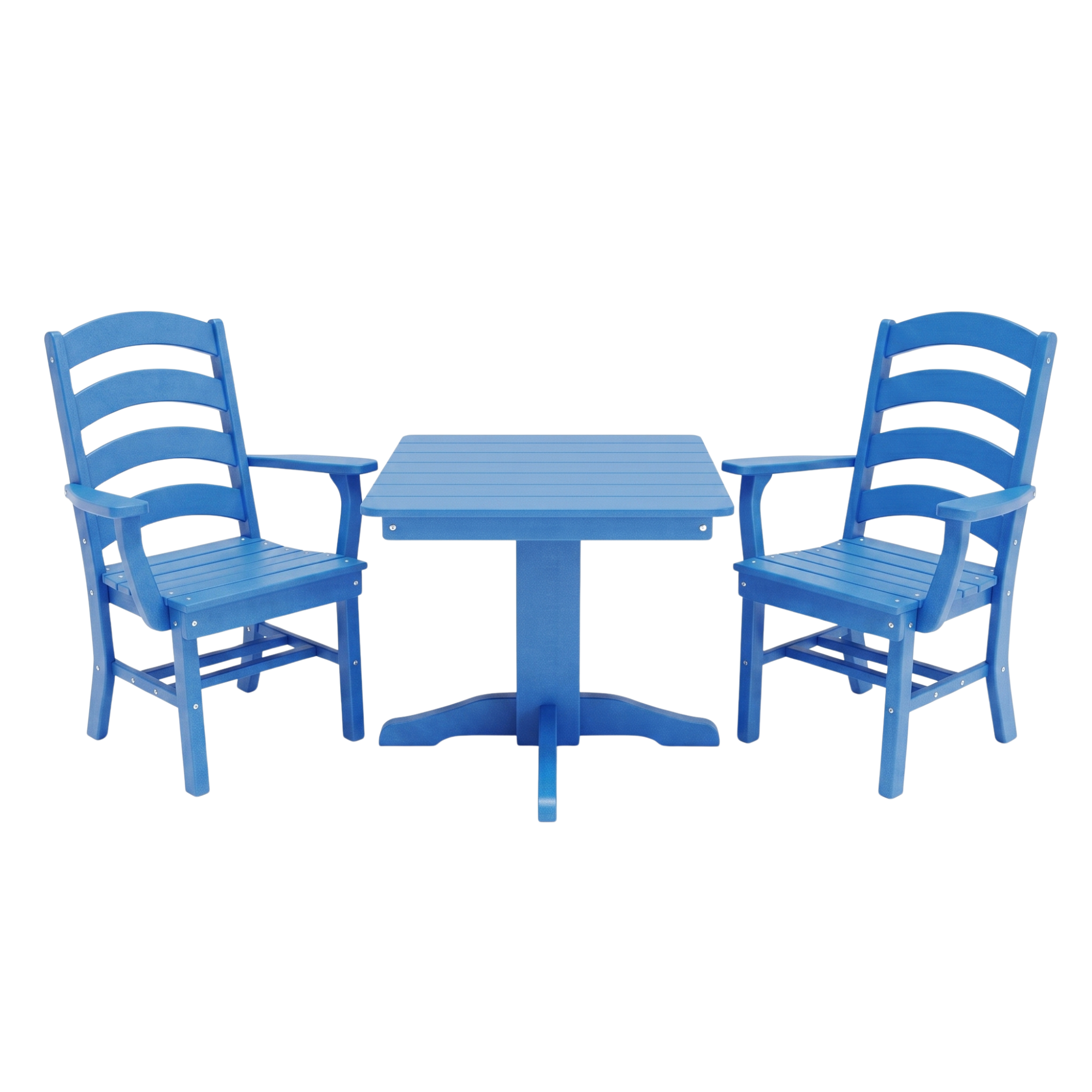 Keystone Amish Co. Josie 2 Person Poly Outdoor Dining Set with Square Table