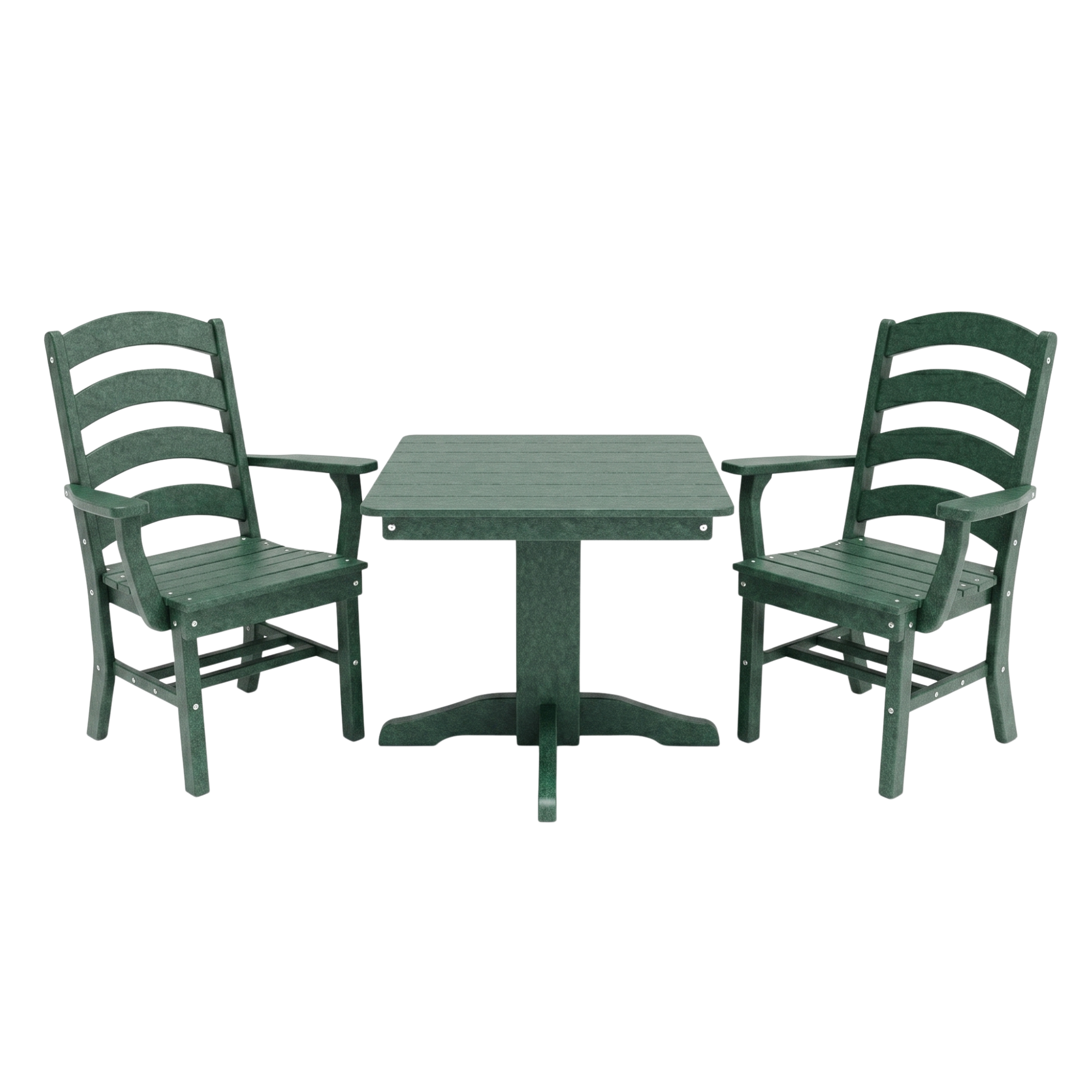 Keystone Amish Co. Josie 2 Person Poly Outdoor Dining Set with Square Table