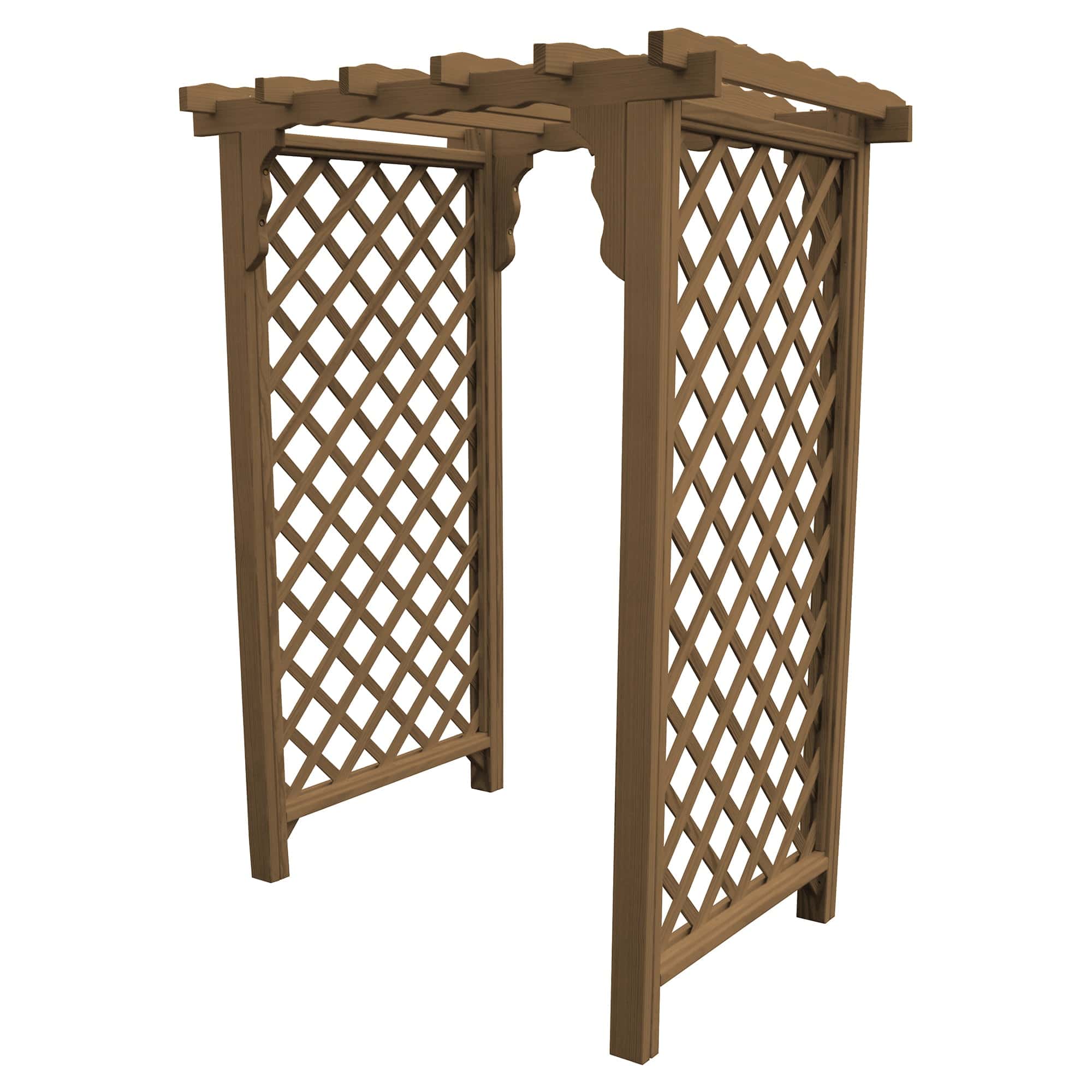 Heritage Lawncraft Manchester Pressure Treated Wooden Garden Arbor