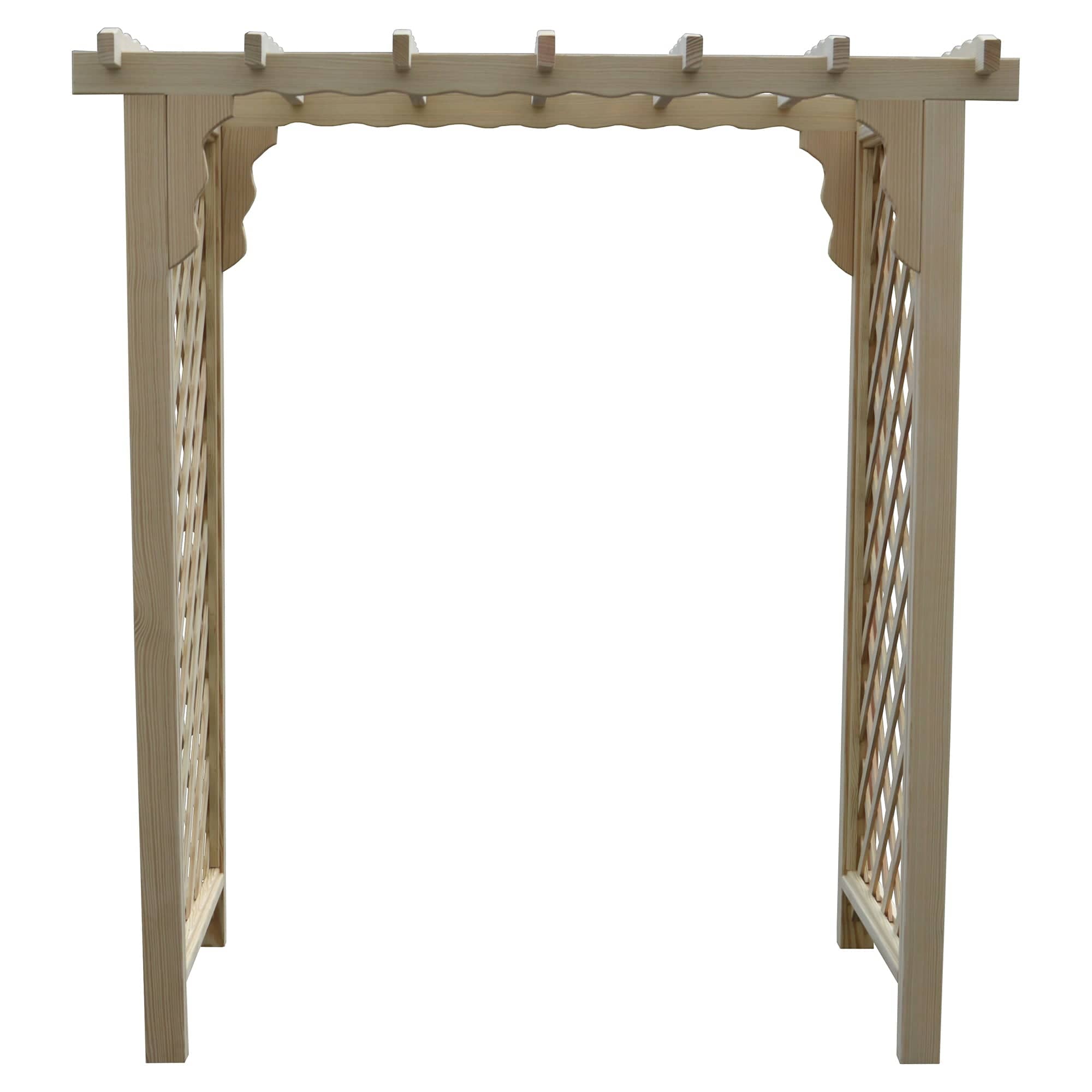Heritage Lawncraft Manchester Pressure Treated Wooden Garden Arbor