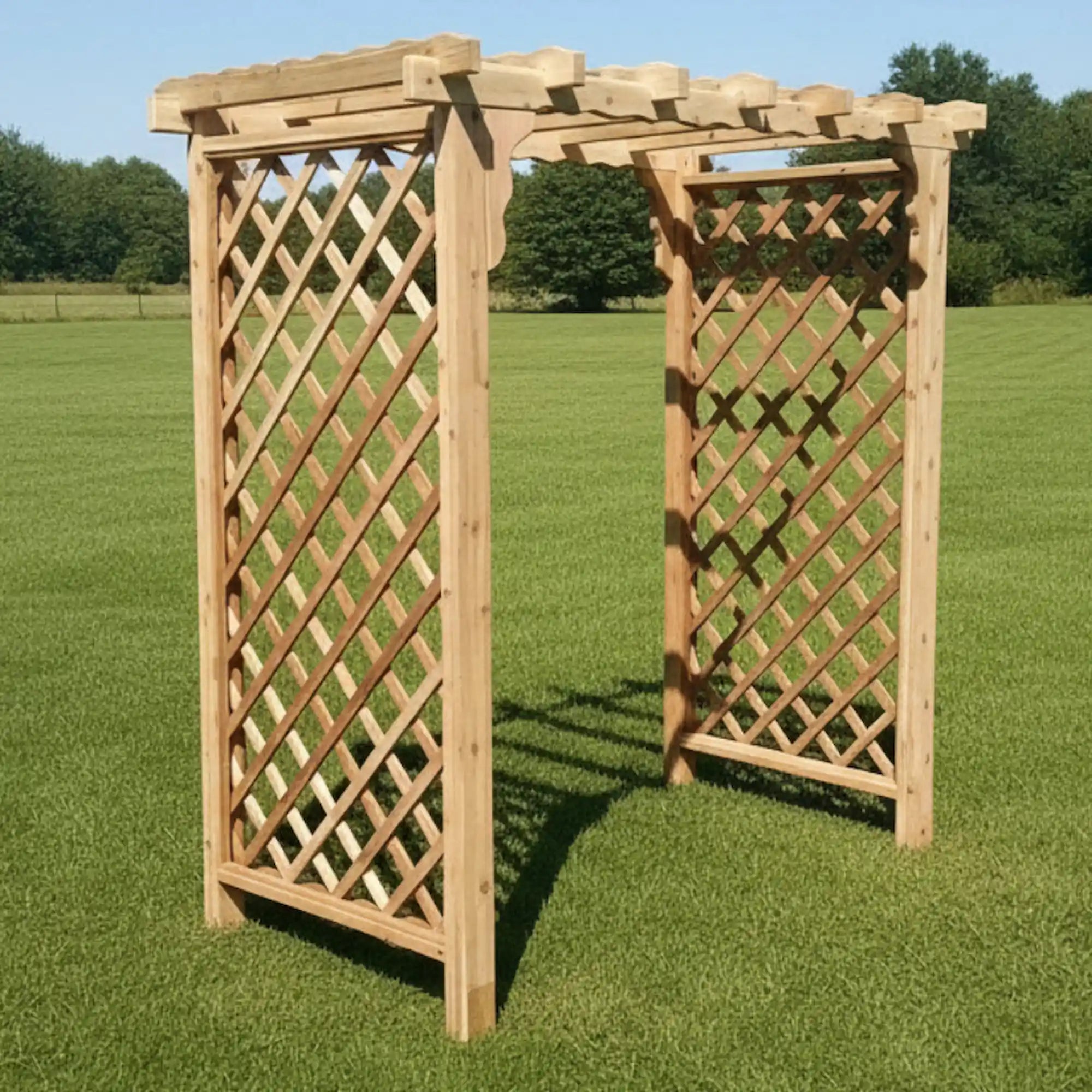 Heritage Lawncraft Manchester Cedar Garden Arbor