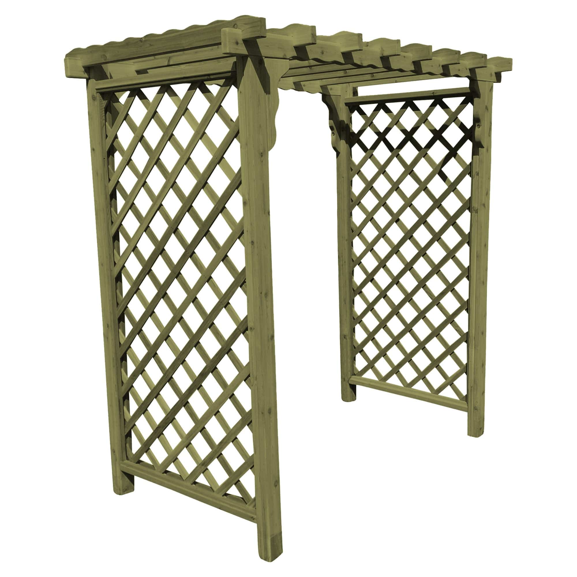 Heritage Lawncraft Manchester Cedar Garden Arbor