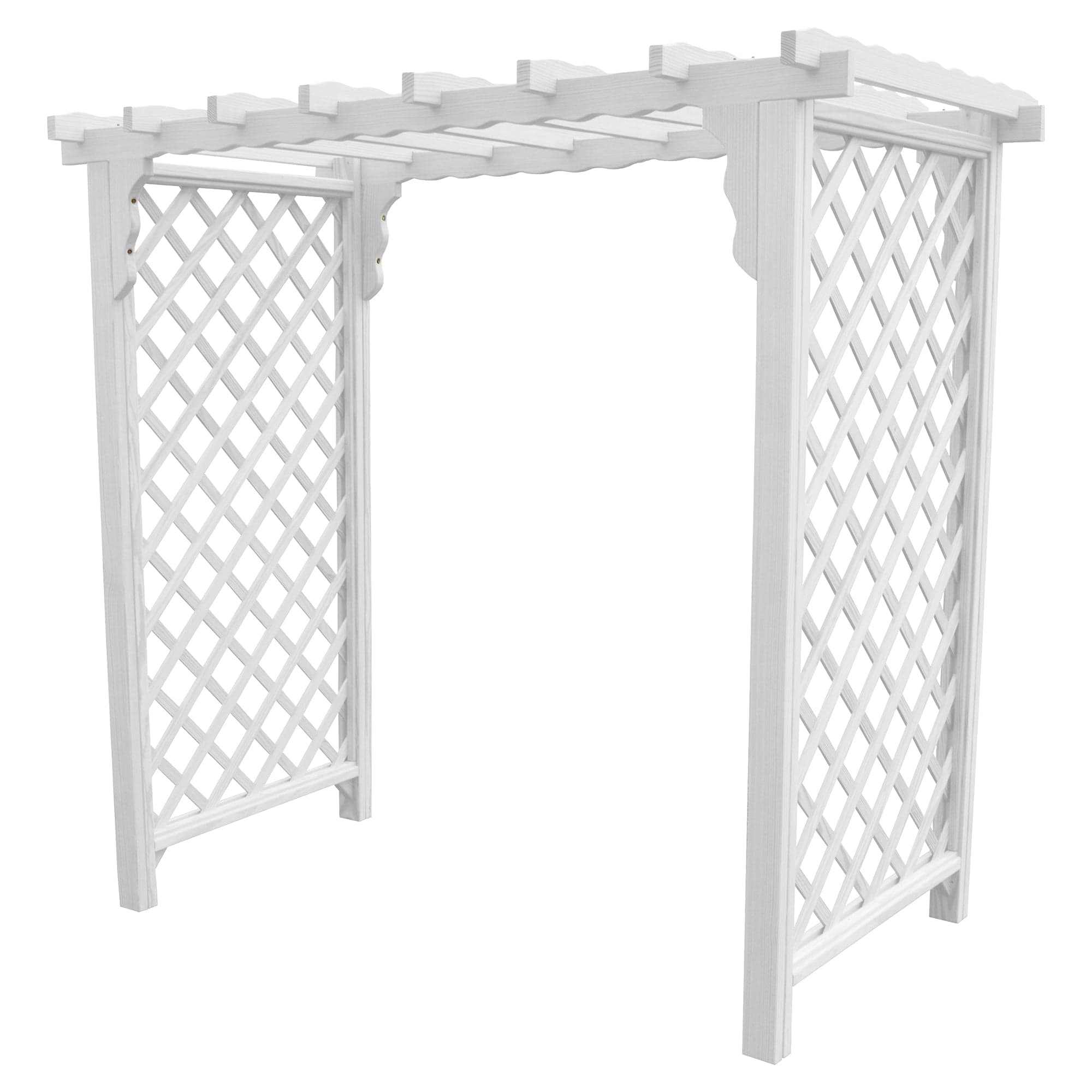 Heritage Lawncraft Manchester Pressure Treated Wooden Garden Arbor