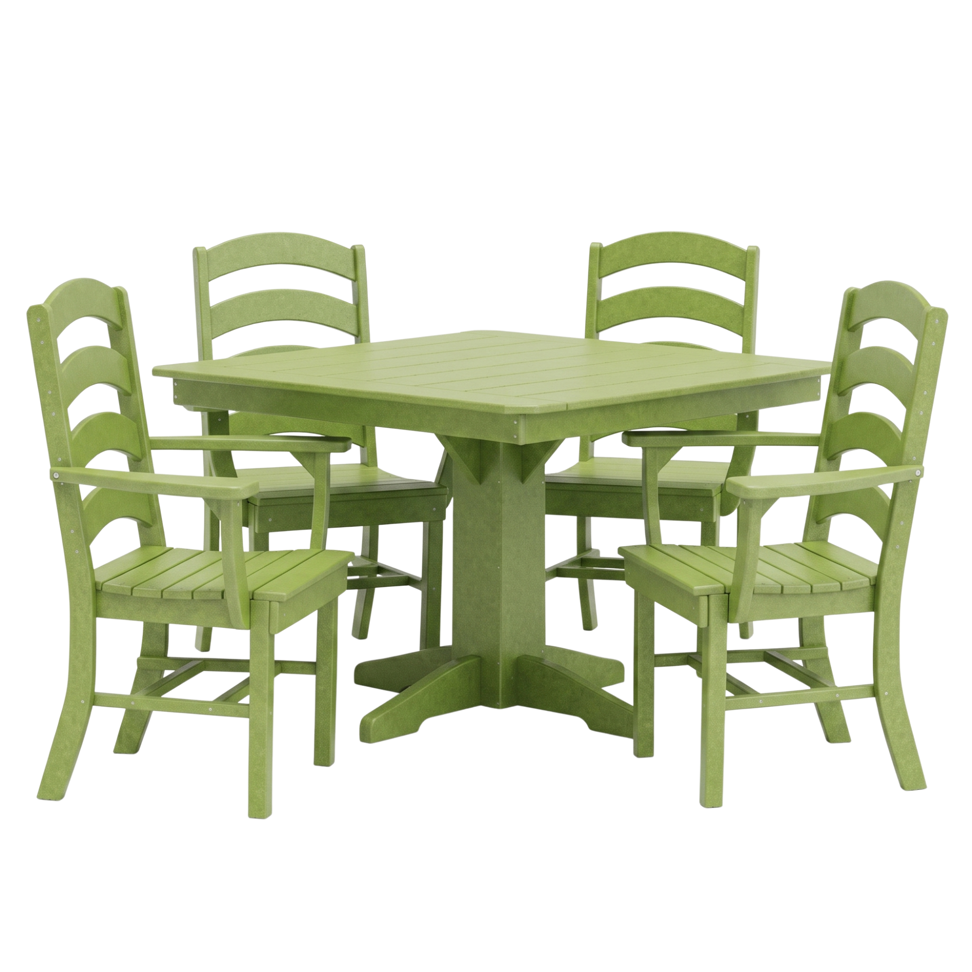 Keystone Amish Co. Josie 5-Piece Square Poly Outdoor Dining Set