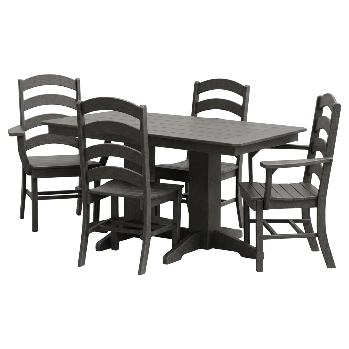Keystone Amish Co. Josie 5-Foot Poly Outdoor Dining Set