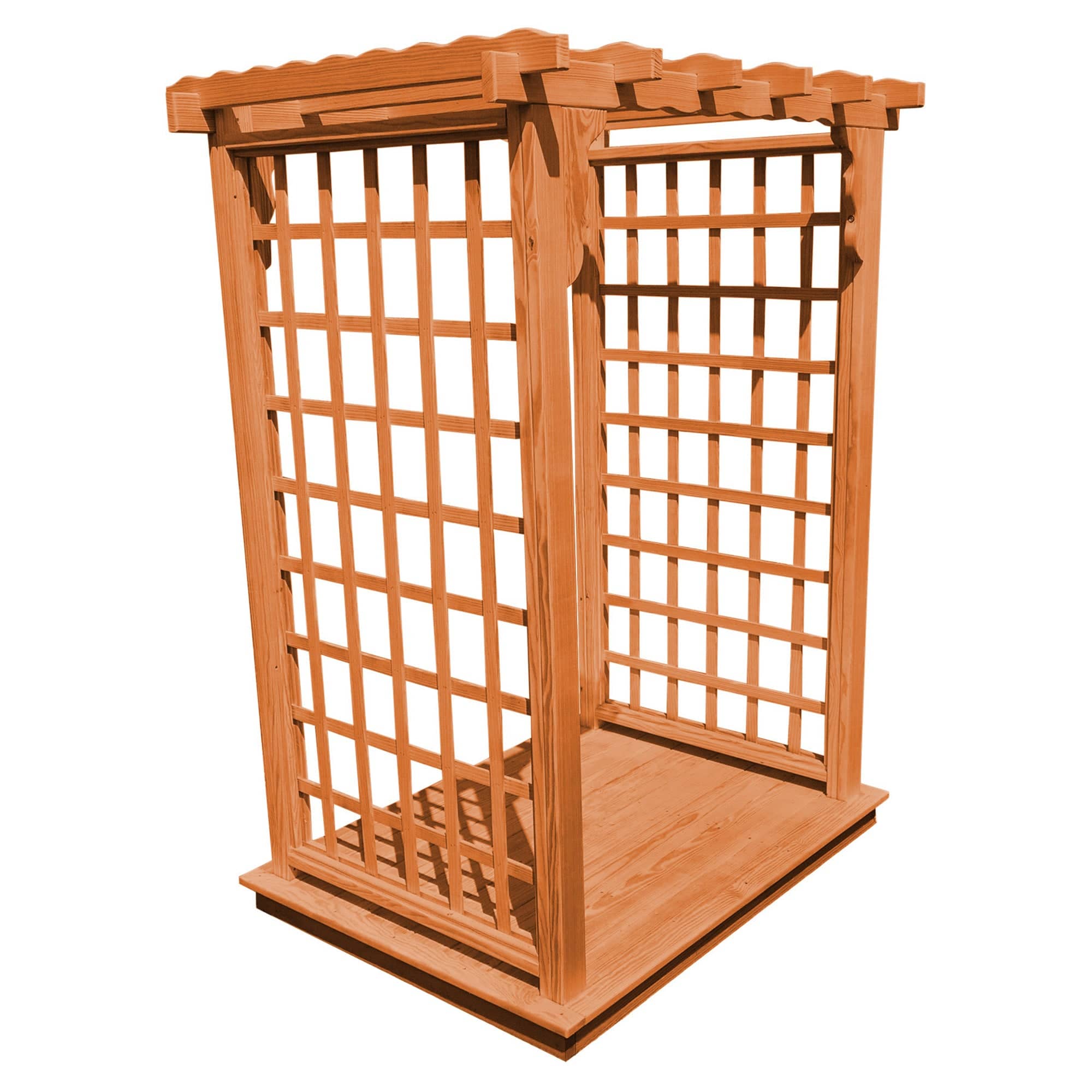 Heritage Lawncraft Bainbridge Pressure Treated Wooden Garden Arbor