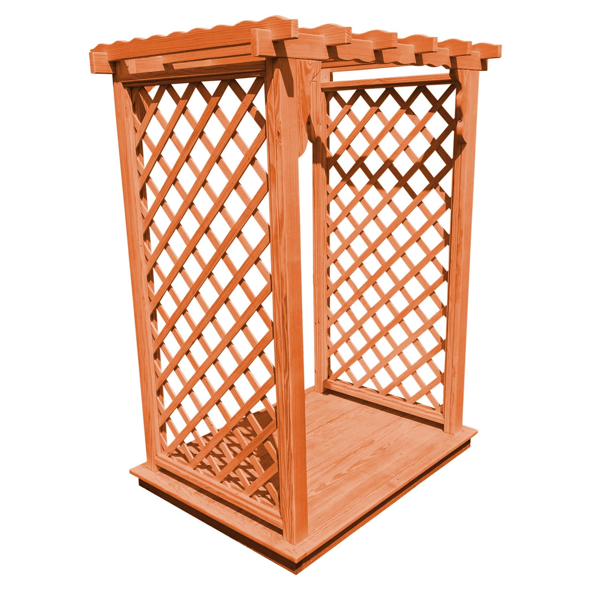 Heritage Lawncraft Manchester Pressure Treated Wooden Garden Arbor