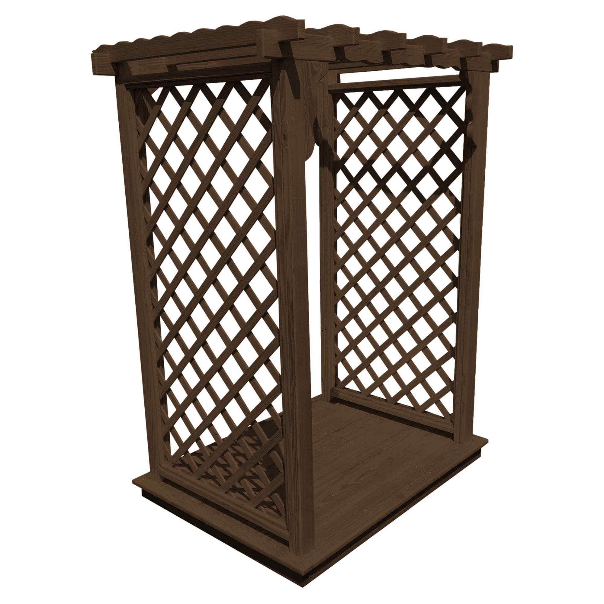 Heritage Lawncraft Manchester Pressure Treated Wooden Garden Arbor