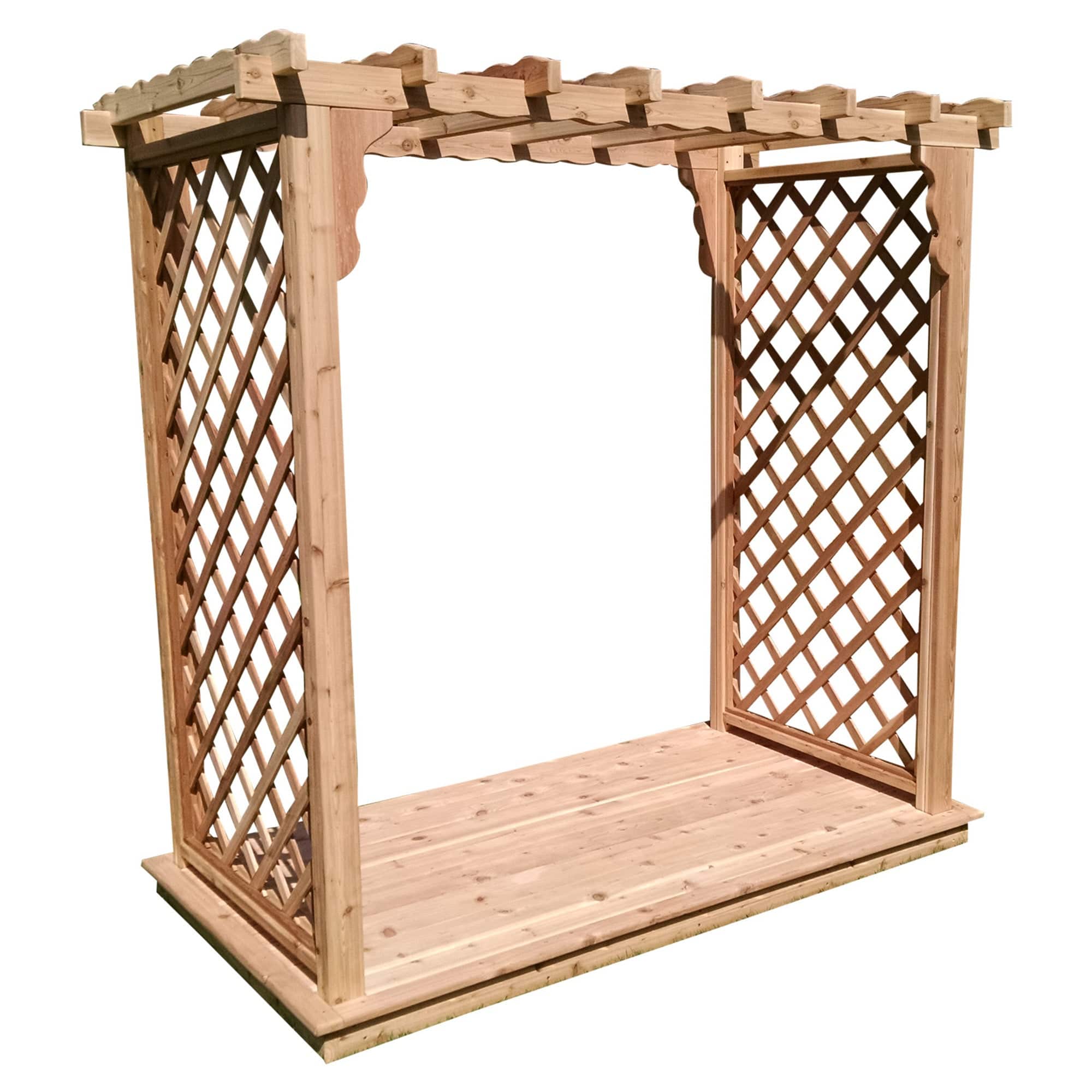 Heritage Lawncraft Manchester Cedar Garden Arbor