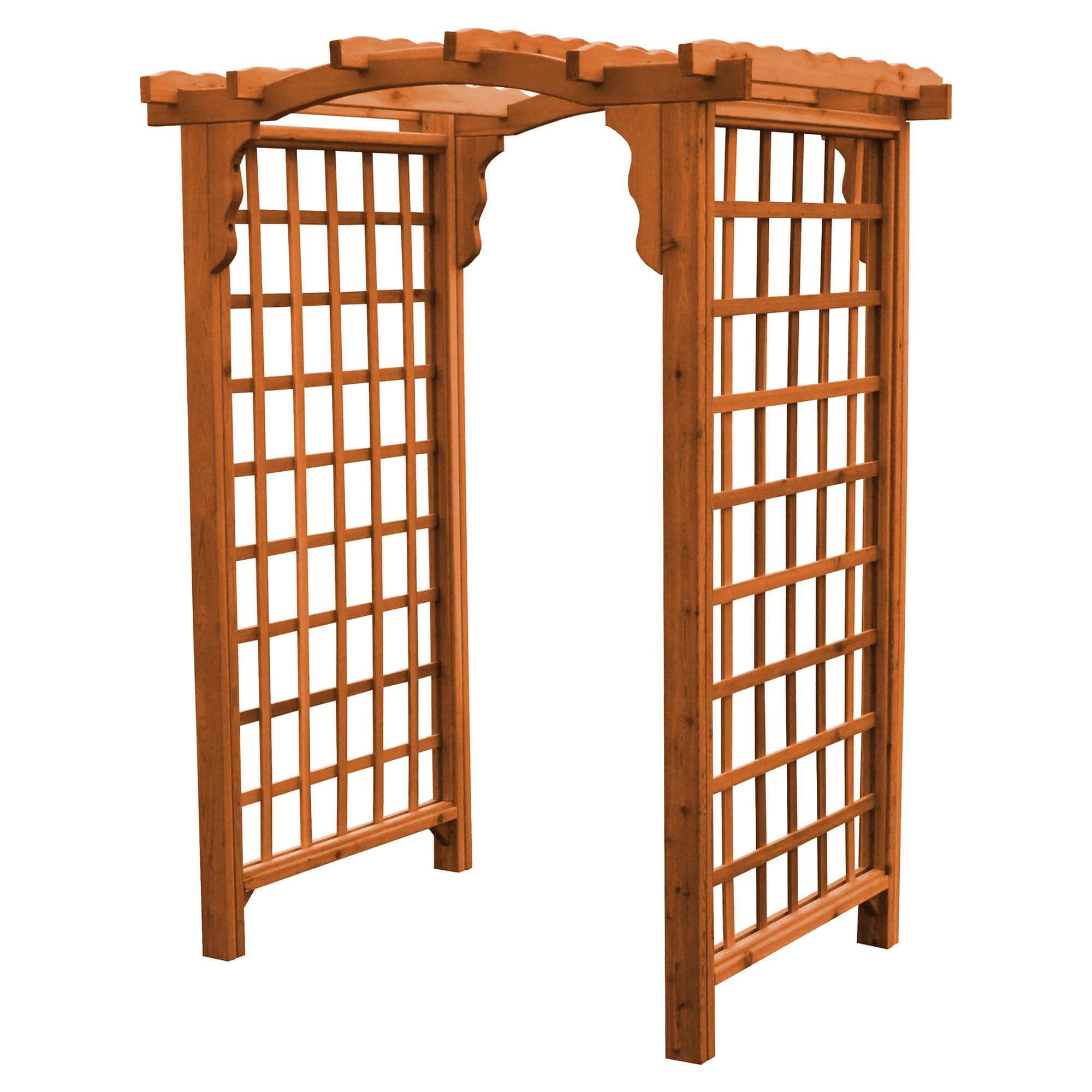 Heritage Lawncraft Georgetown Pressure Treated Wood Garden Arbor