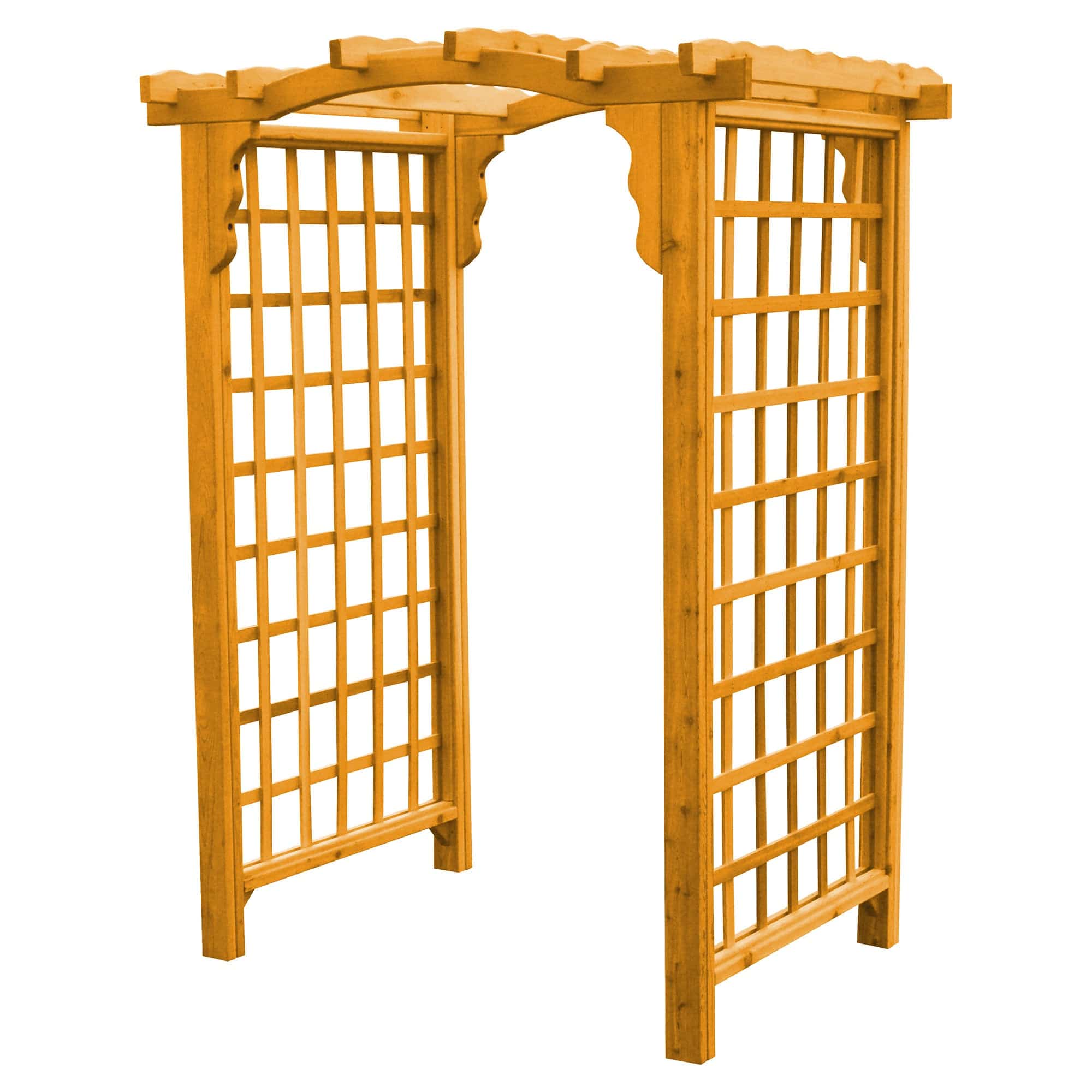 Heritage Lawncraft Georgetown Pressure Treated Wood Garden Arbor