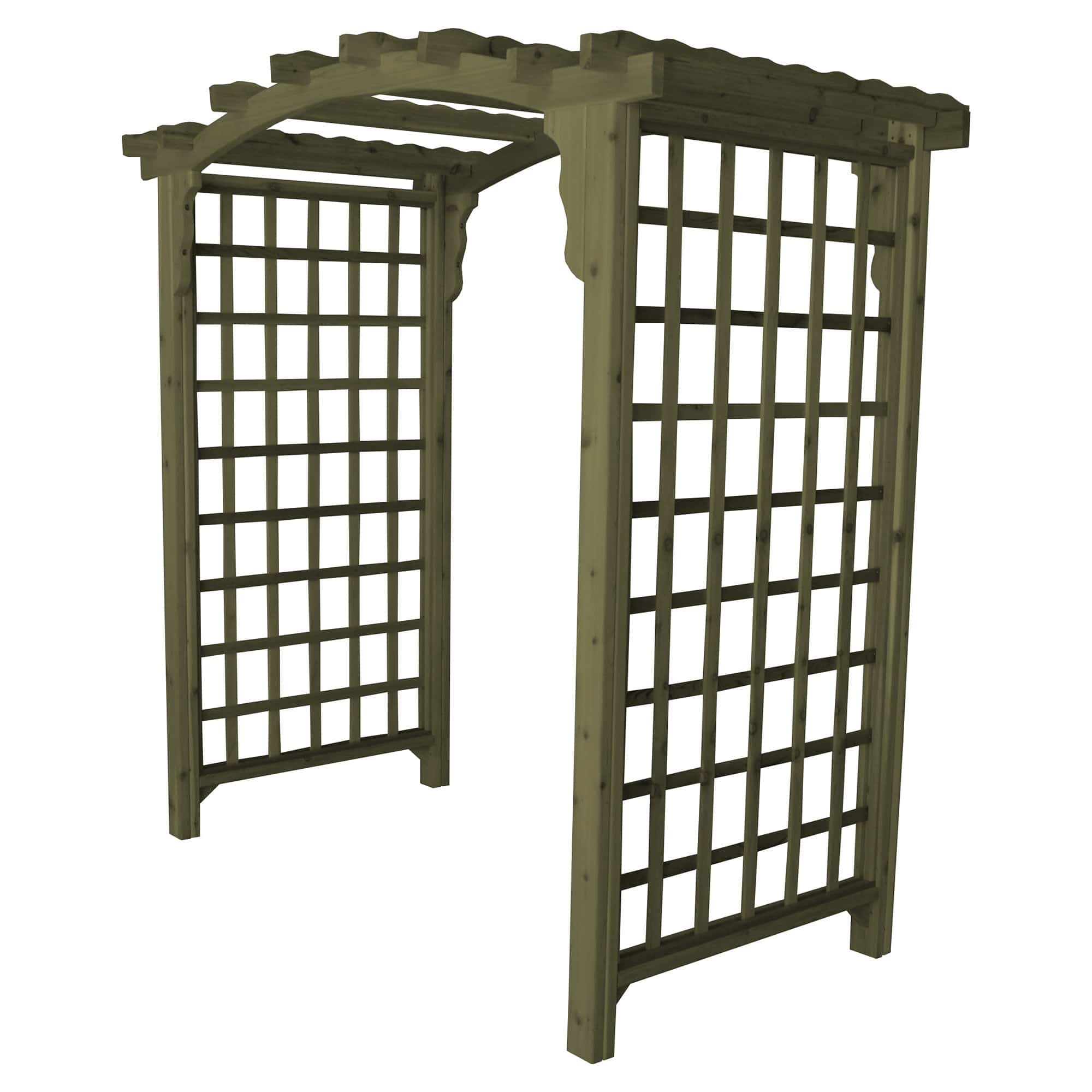 Heritage Lawncraft Georgetown Cedar Garden Arbor