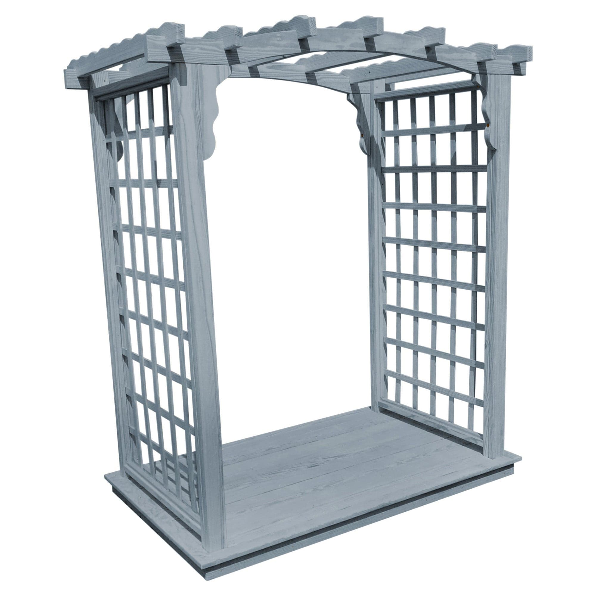 Heritage Lawncraft Georgetown Pressure Treated Wood Garden Arbor