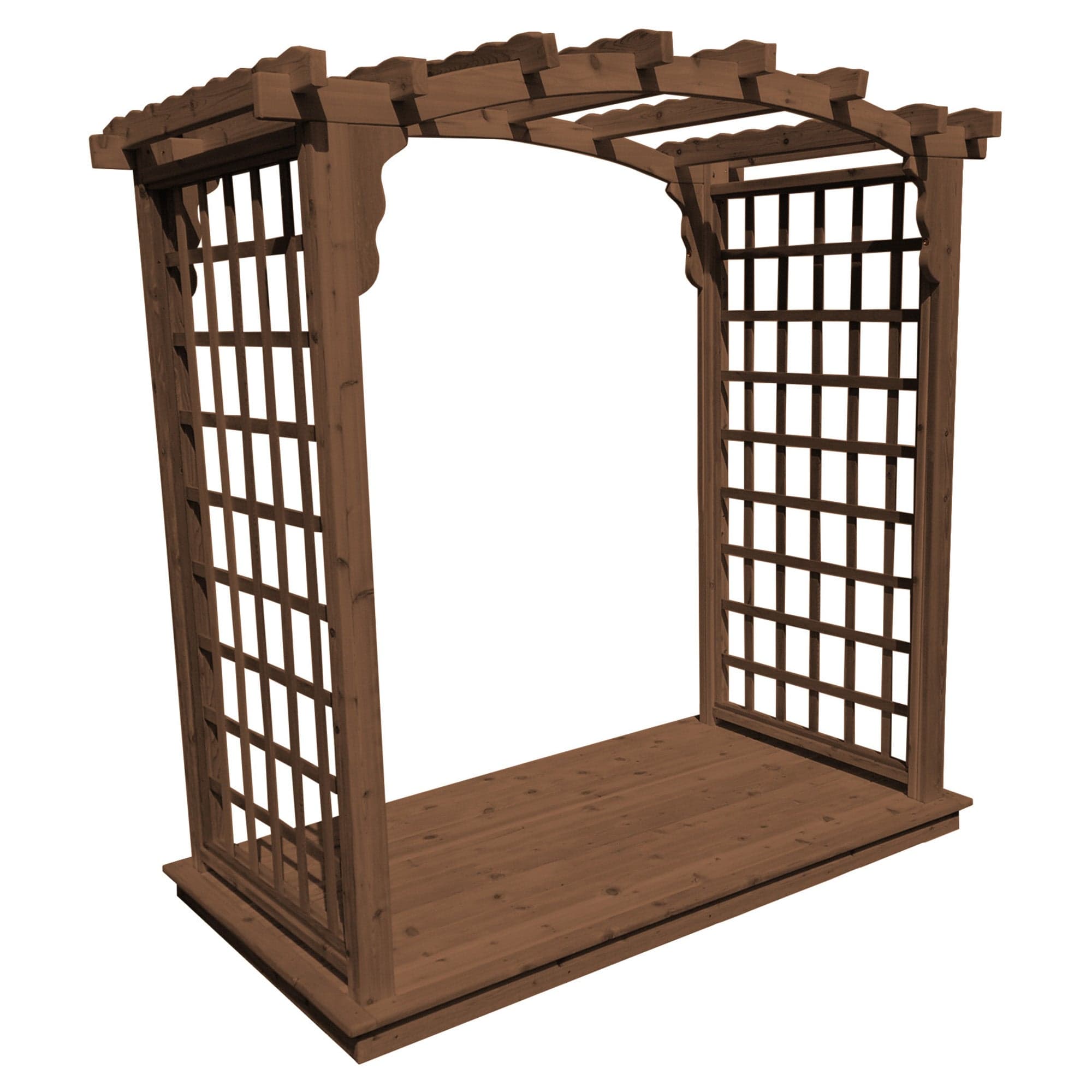 Heritage Lawncraft Georgetown Cedar Garden Arbor