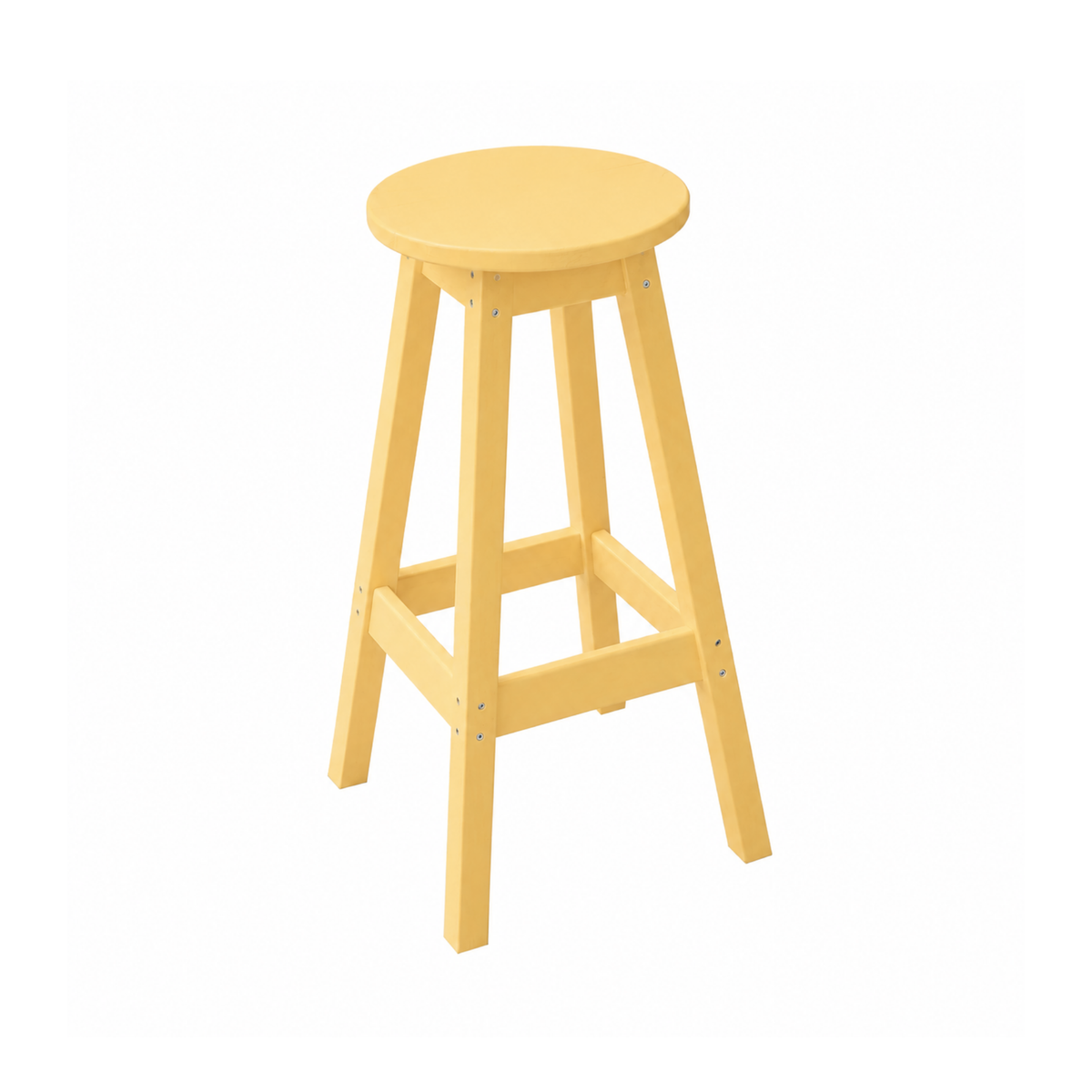 Keystone Amish Co. Poly Round Counter Height Outdoor Stool