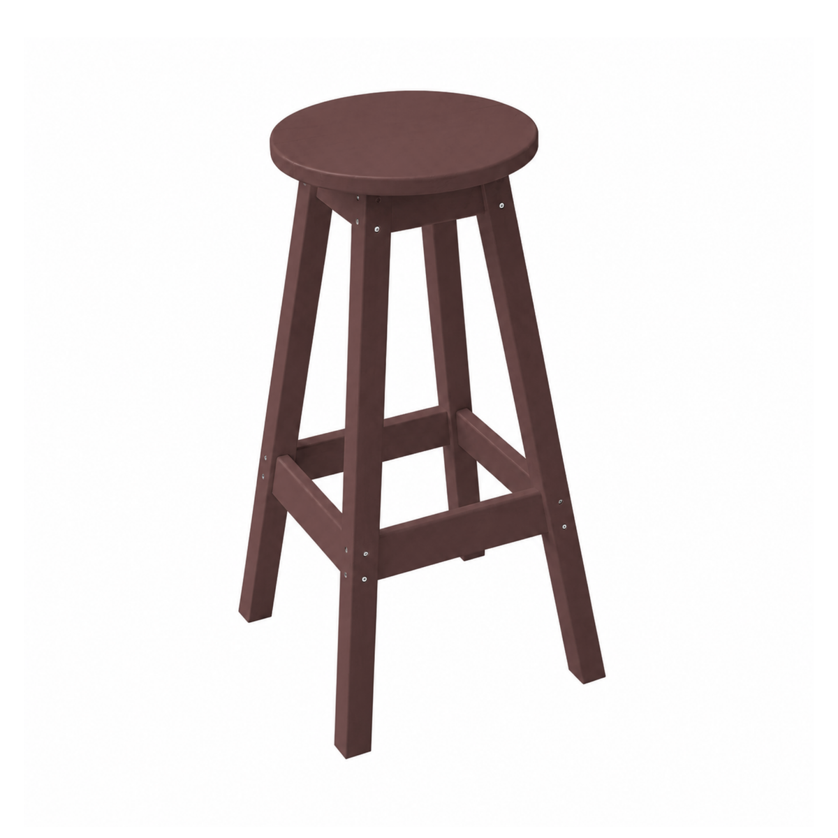 Keystone Amish Co. Poly Round Counter Height Outdoor Stool
