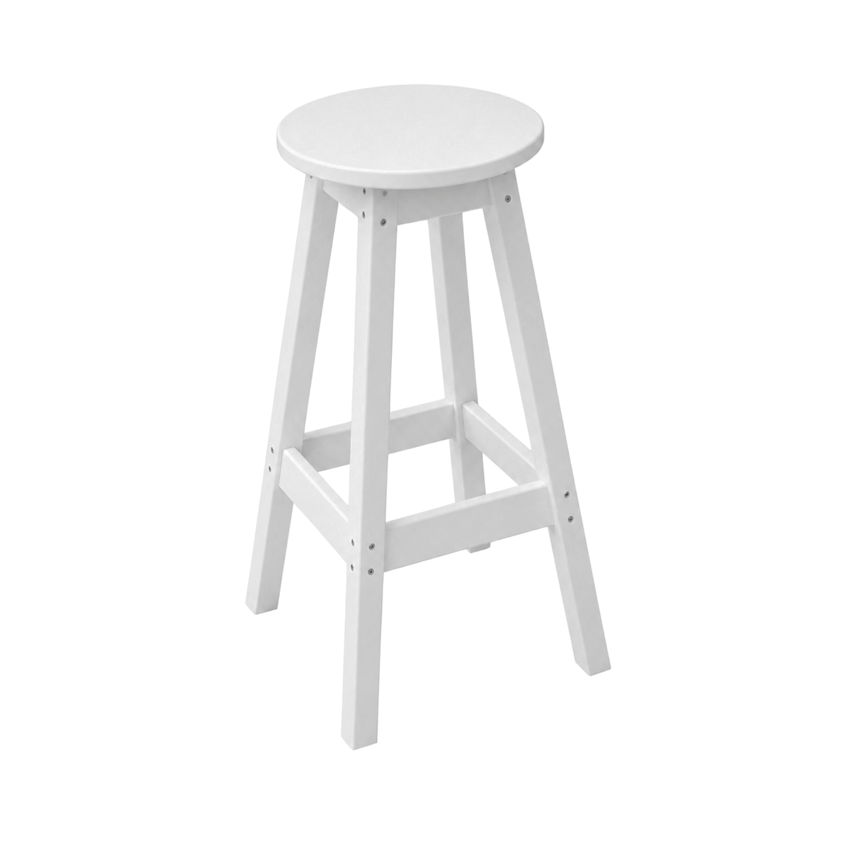 Keystone Amish Co. Round Poly Outdoor Bar Stool
