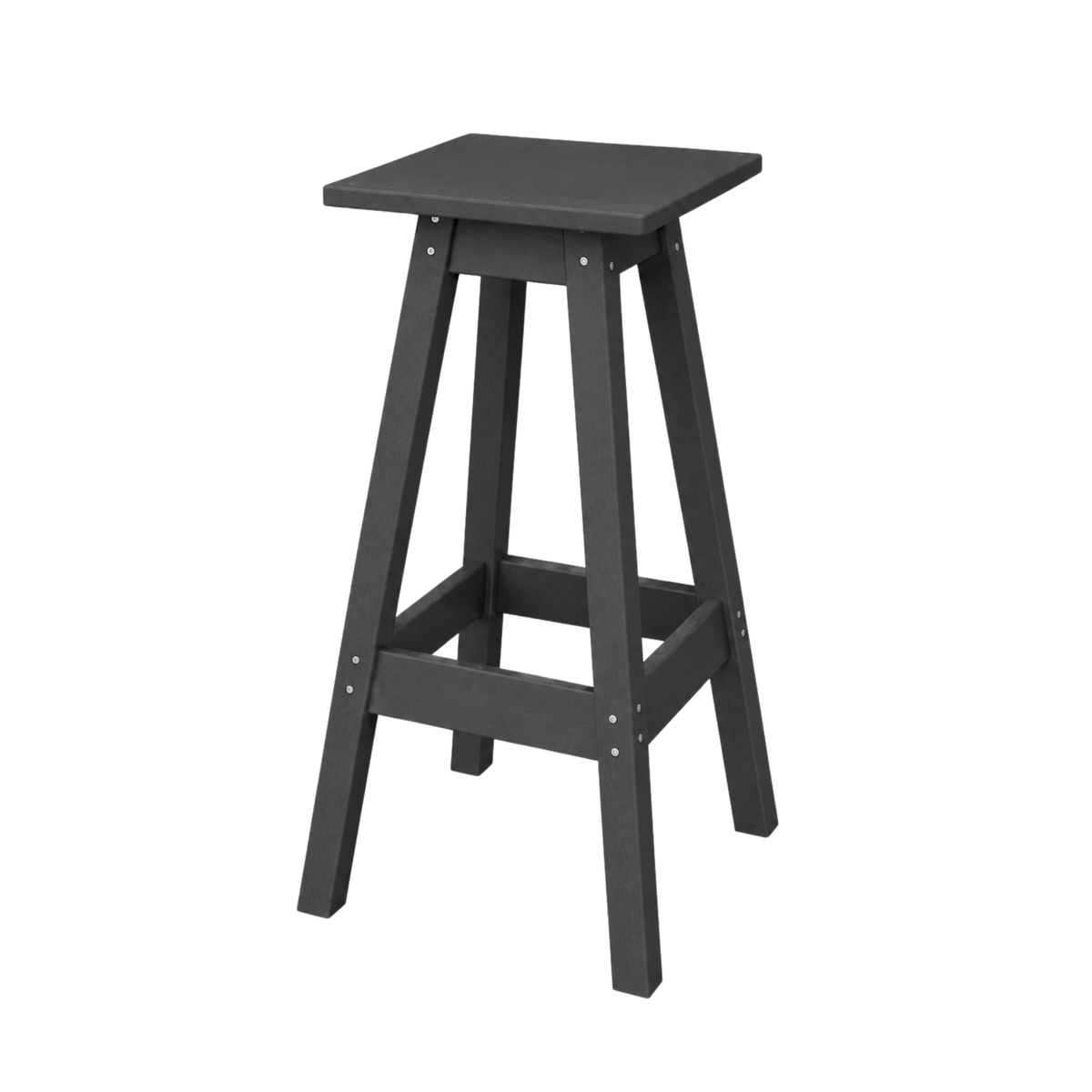 Keystone Amish Co. Poly Square Outdoor Bar Stool