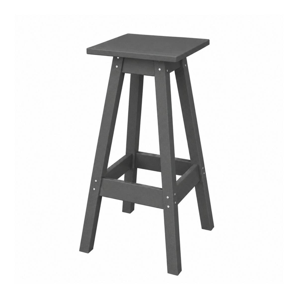 Keystone Amish Co. Poly Square Outdoor Bar Stool