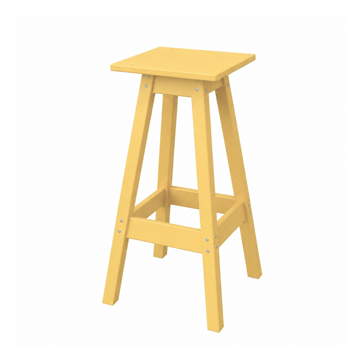 Keystone Amish Co. Poly Square Outdoor Bar Stool