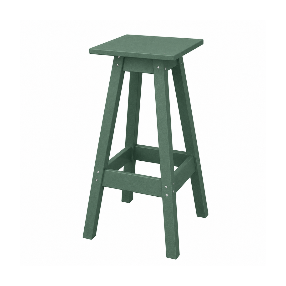 Keystone Amish Co. Poly Square Outdoor Bar Stool