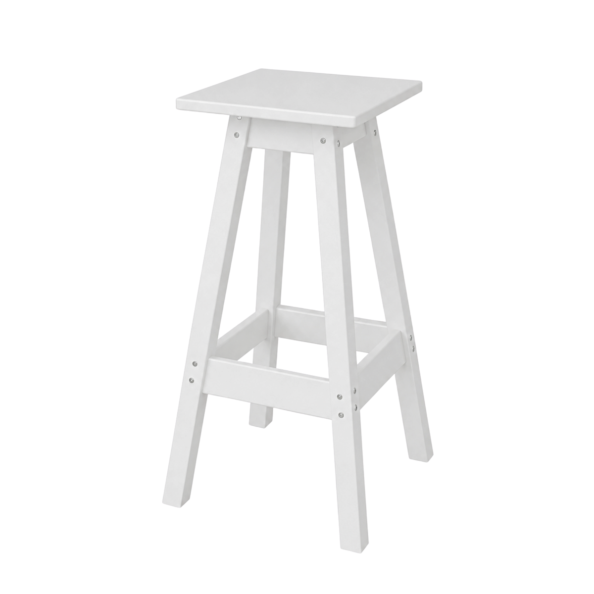 Keystone Amish Co. Poly Square Outdoor Bar Stool