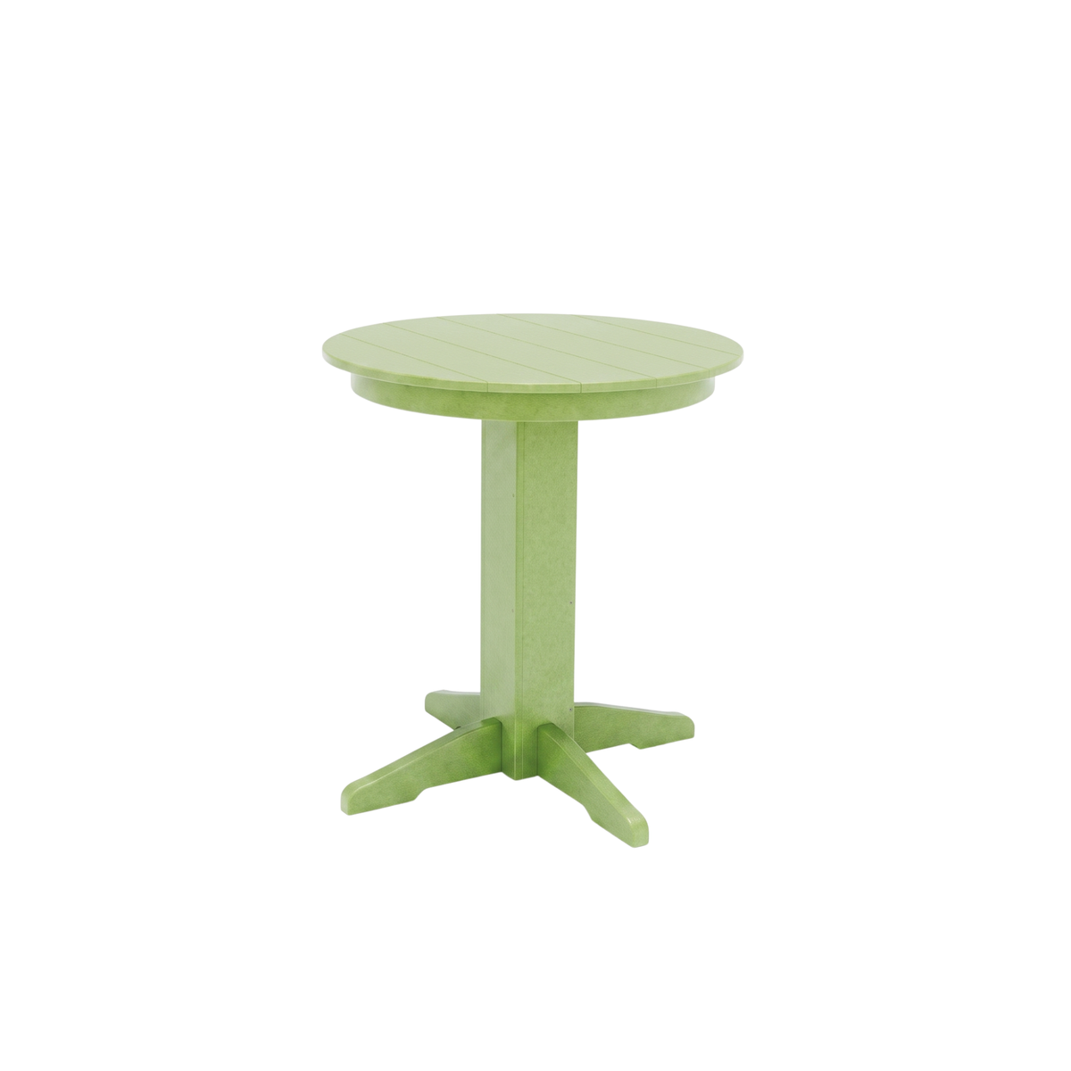 Keystone Amish Co. Round Poly Lumber Counter Height Table