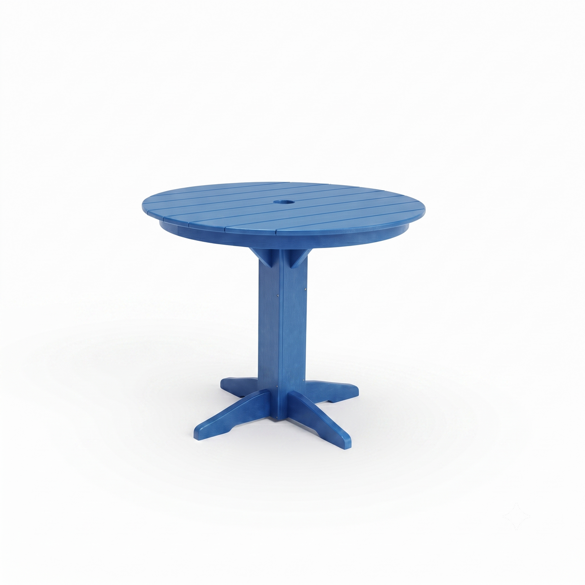 Keystone Amish Co. Round Poly Lumber Counter Height Table
