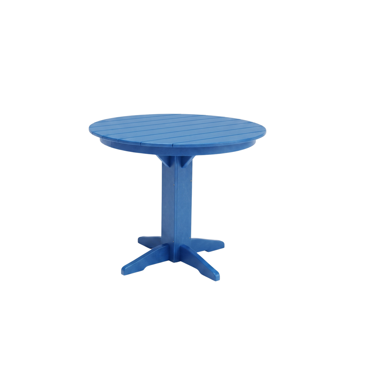 Keystone Amish Co. Round Poly Lumber Counter Height Table