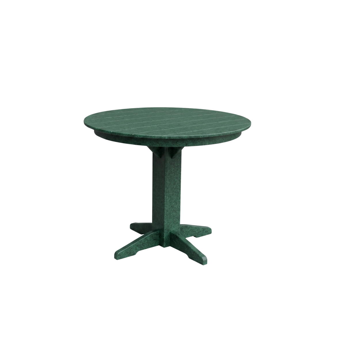Keystone Amish Co. Round Poly Lumber Counter Height Table