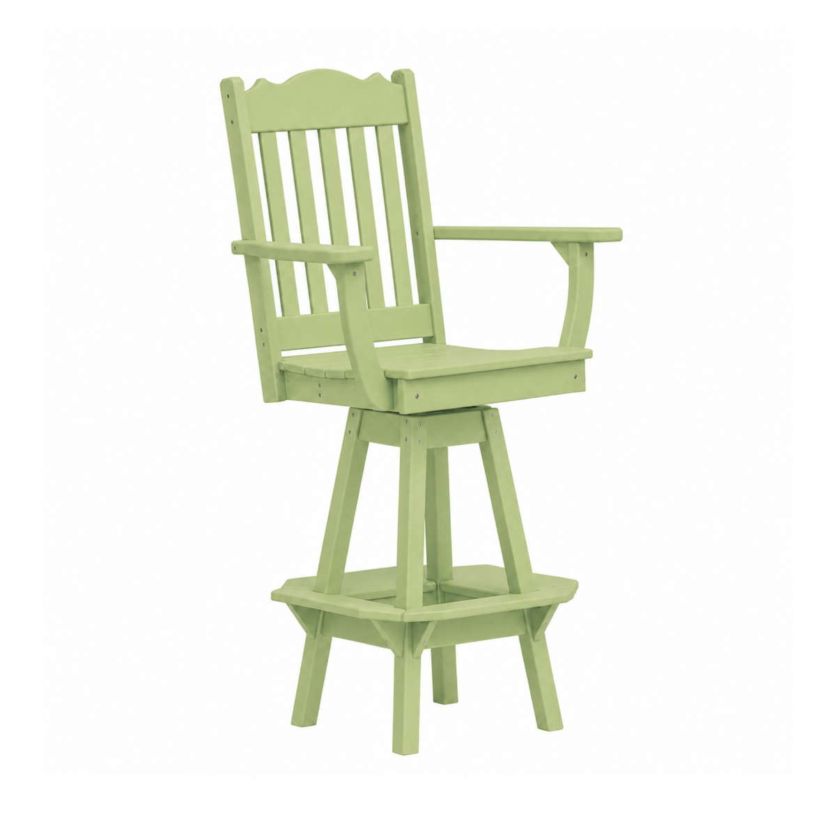 Keystone Amish Co. Royal Poly Swivel Bar Chair