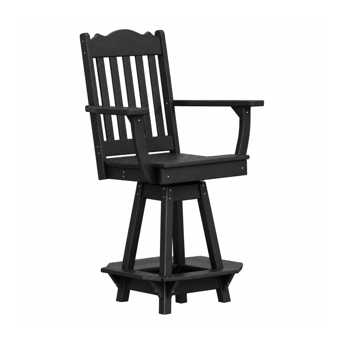Keystone Amish Co. Royal Poly Swivel Counter Height Chair