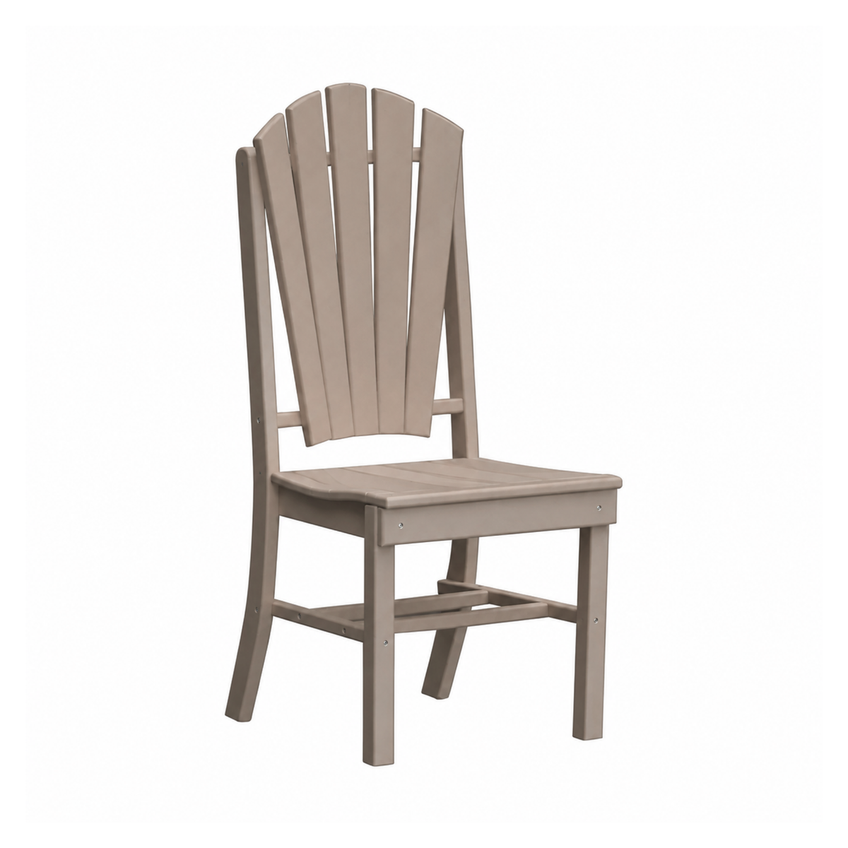 Keystone Amish Co. Sunburst Poly Lumber Outdoor Dining Side Chair