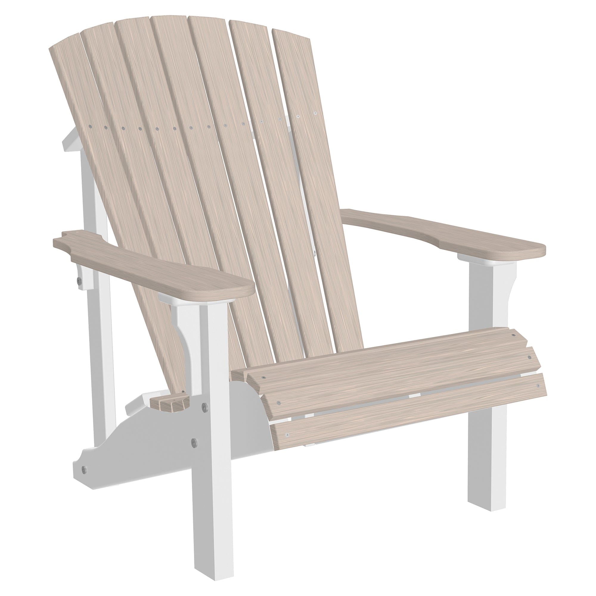 LuxCraft Poly Composite Deluxe Adirondack Chair