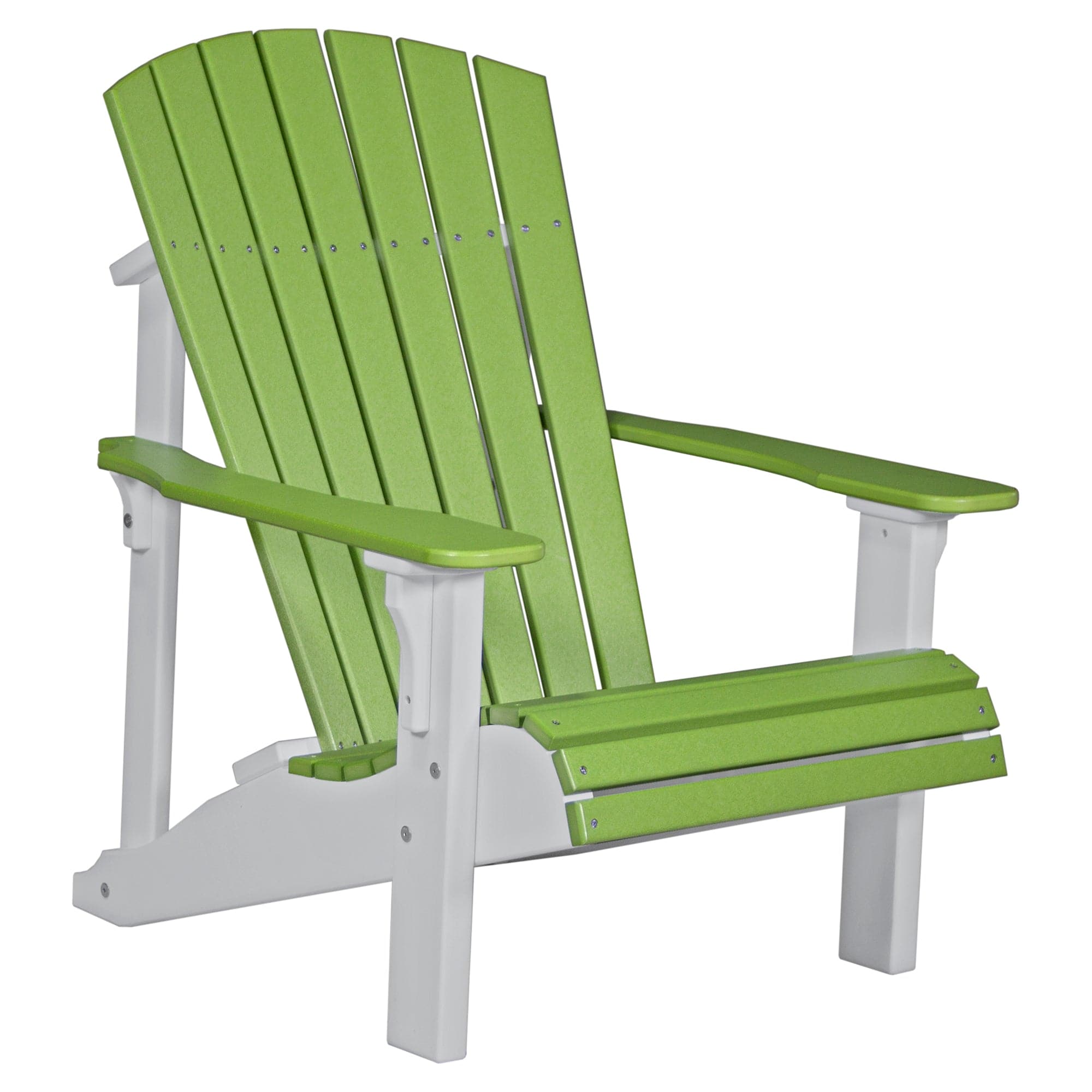 LuxCraft Poly Composite Deluxe Adirondack Chair