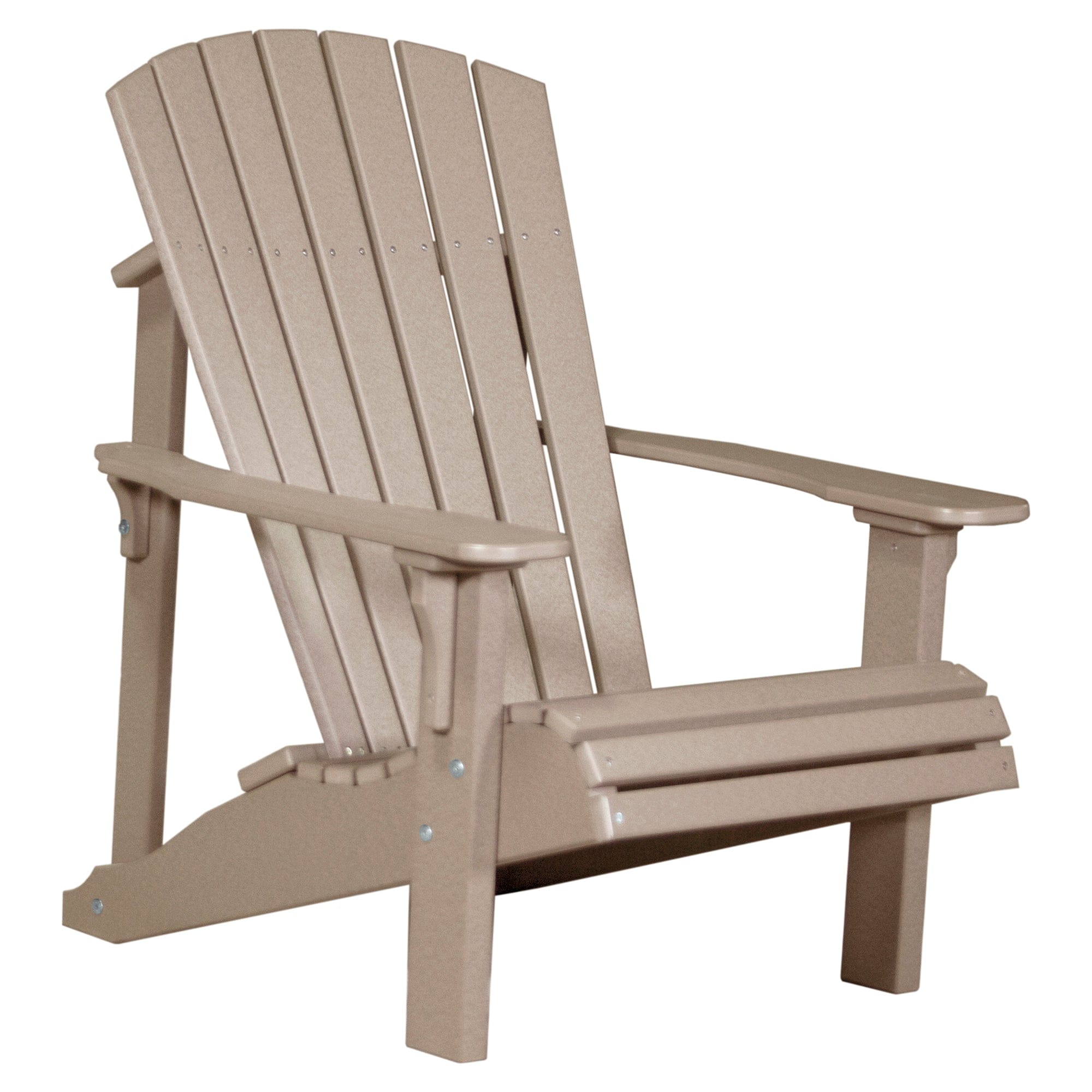 LuxCraft Poly Composite Deluxe Adirondack Chair