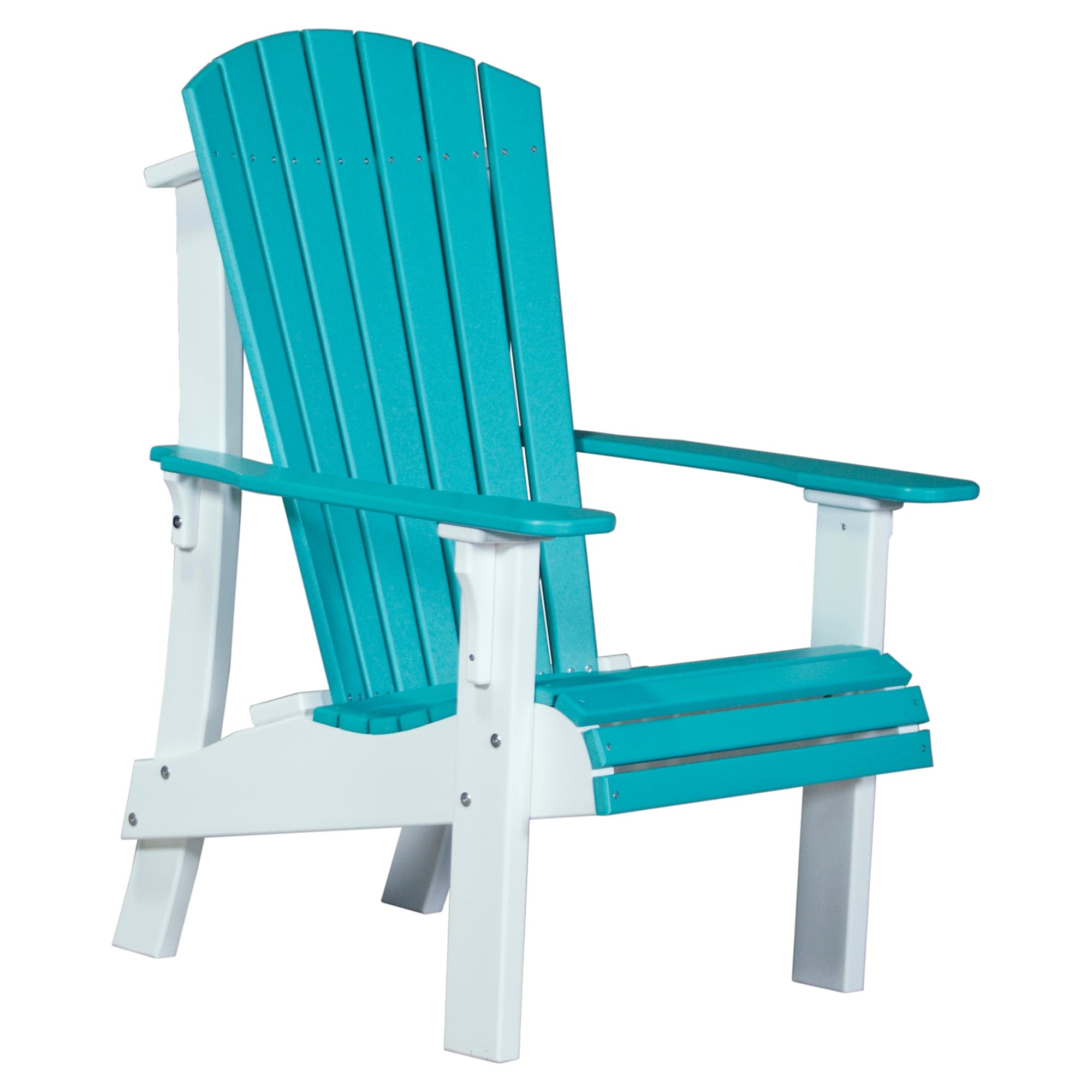 LuxCraft Poly Composite Royal Adirondack Patio Chair