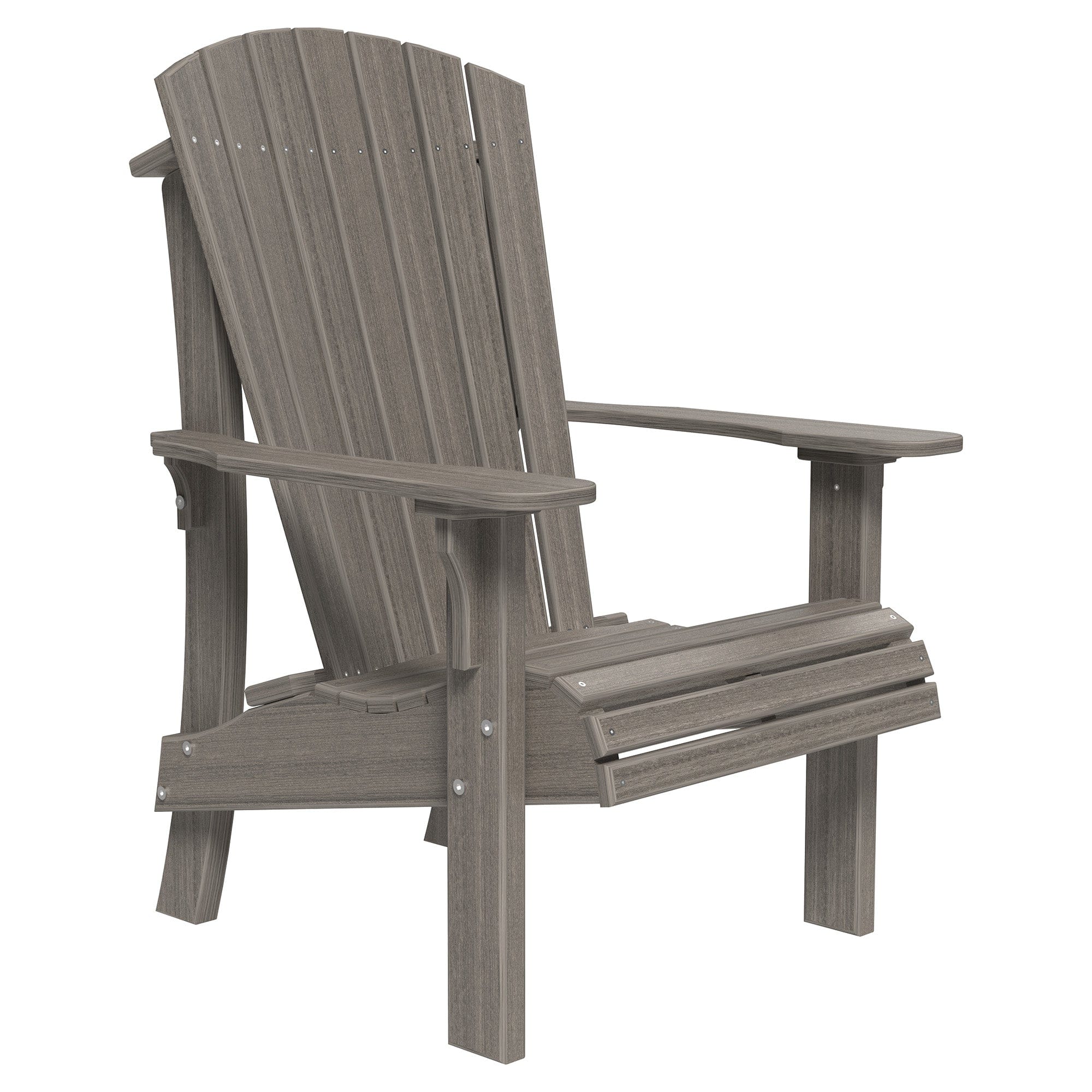 LuxCraft Poly Composite Royal Adirondack Patio Chair