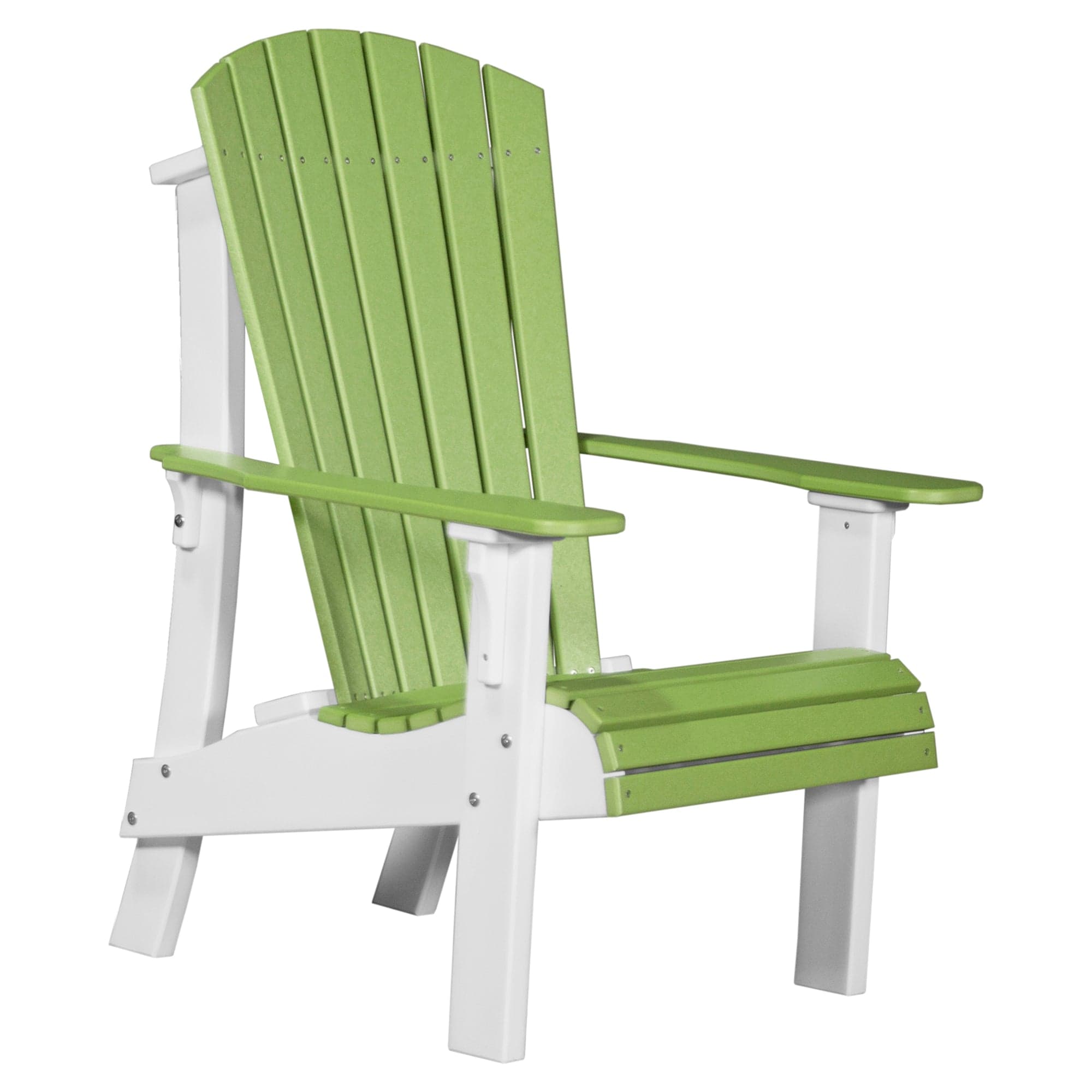 LuxCraft Poly Composite Royal Adirondack Patio Chair