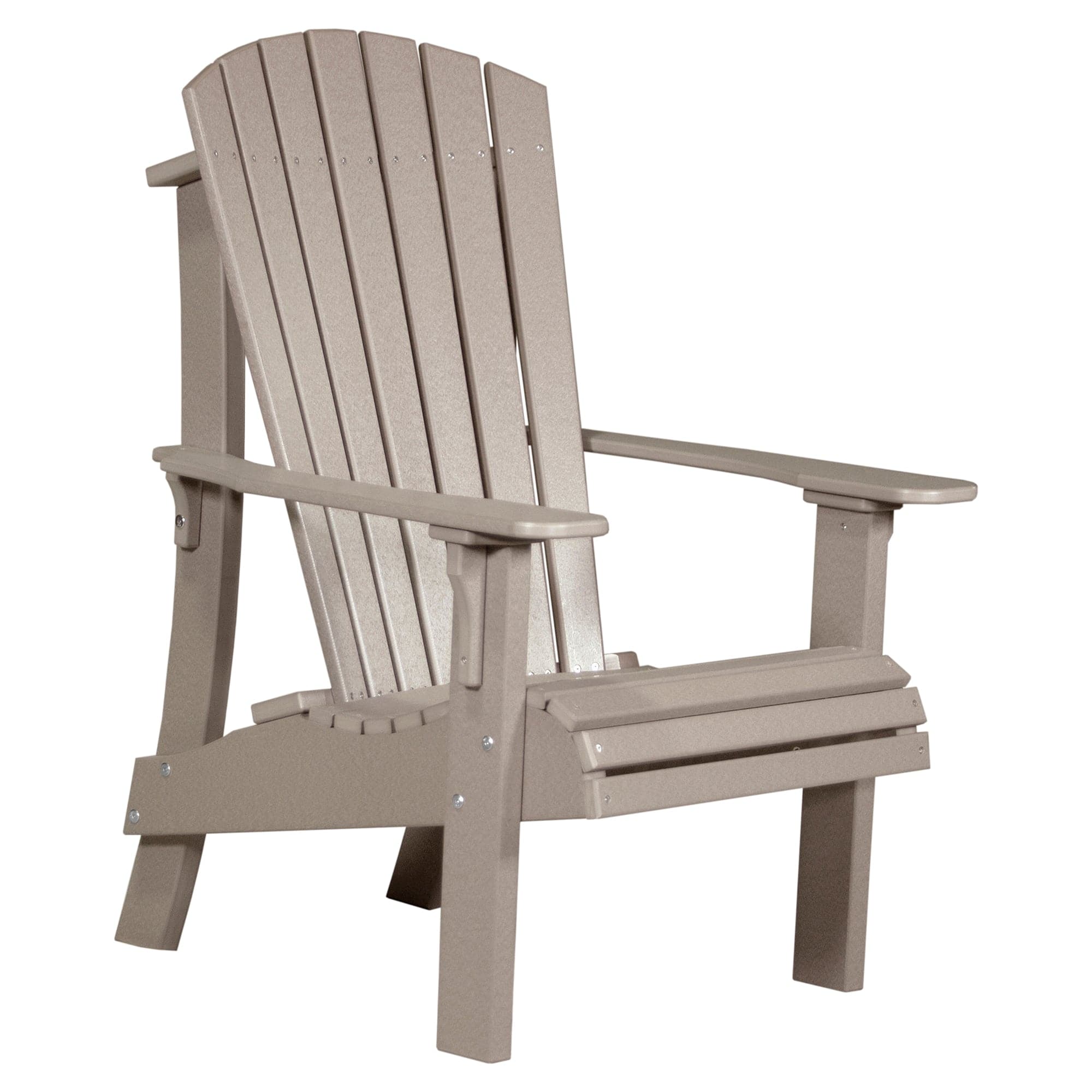 LuxCraft Poly Composite Royal Adirondack Patio Chair